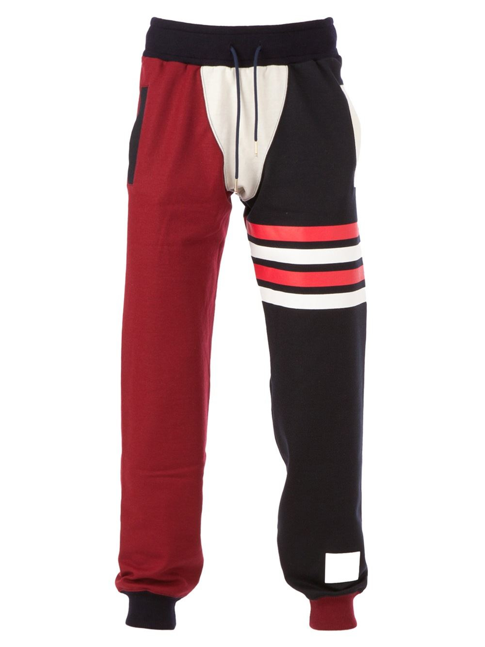 colour block track pants