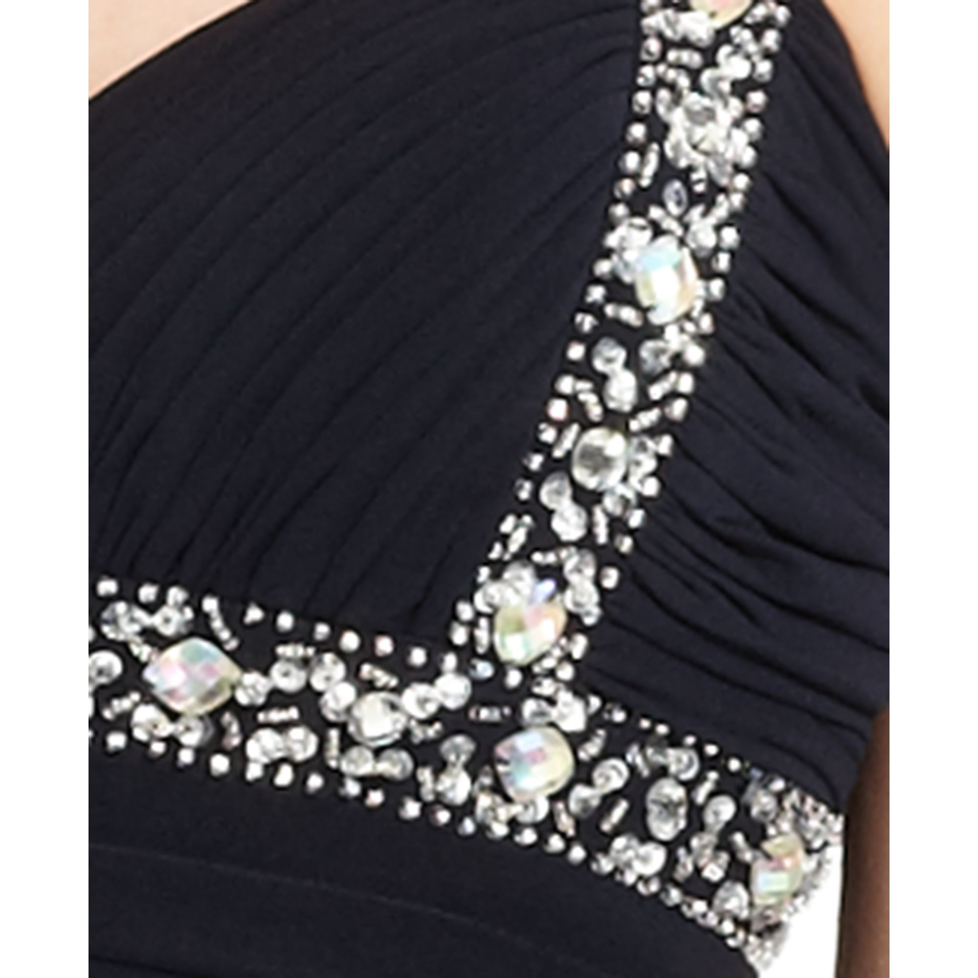 betsy and adam glitter print gown