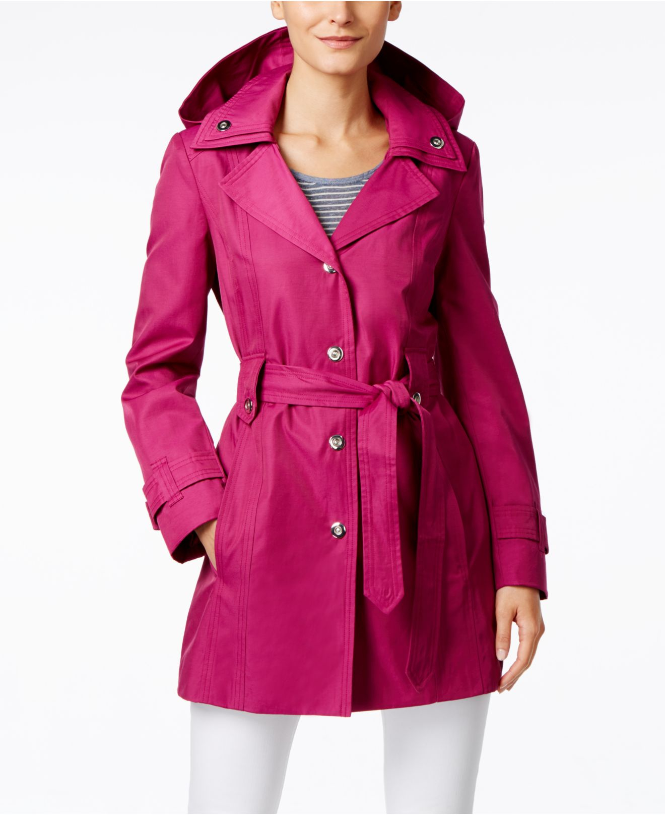London Fog Wool Blend Trench Coat Nordstrom Gallery