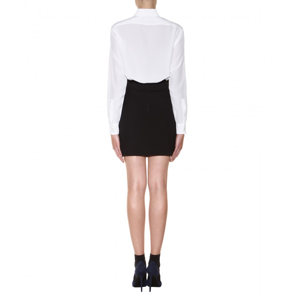 saint laurent shirt white
