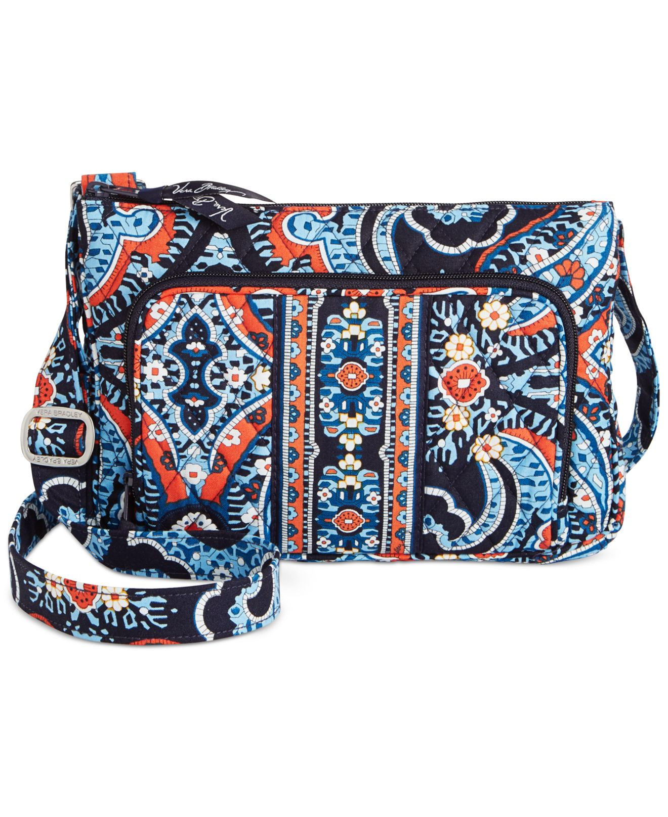 Lyst Vera Bradley Little Hipster Bag In Blue Gallery