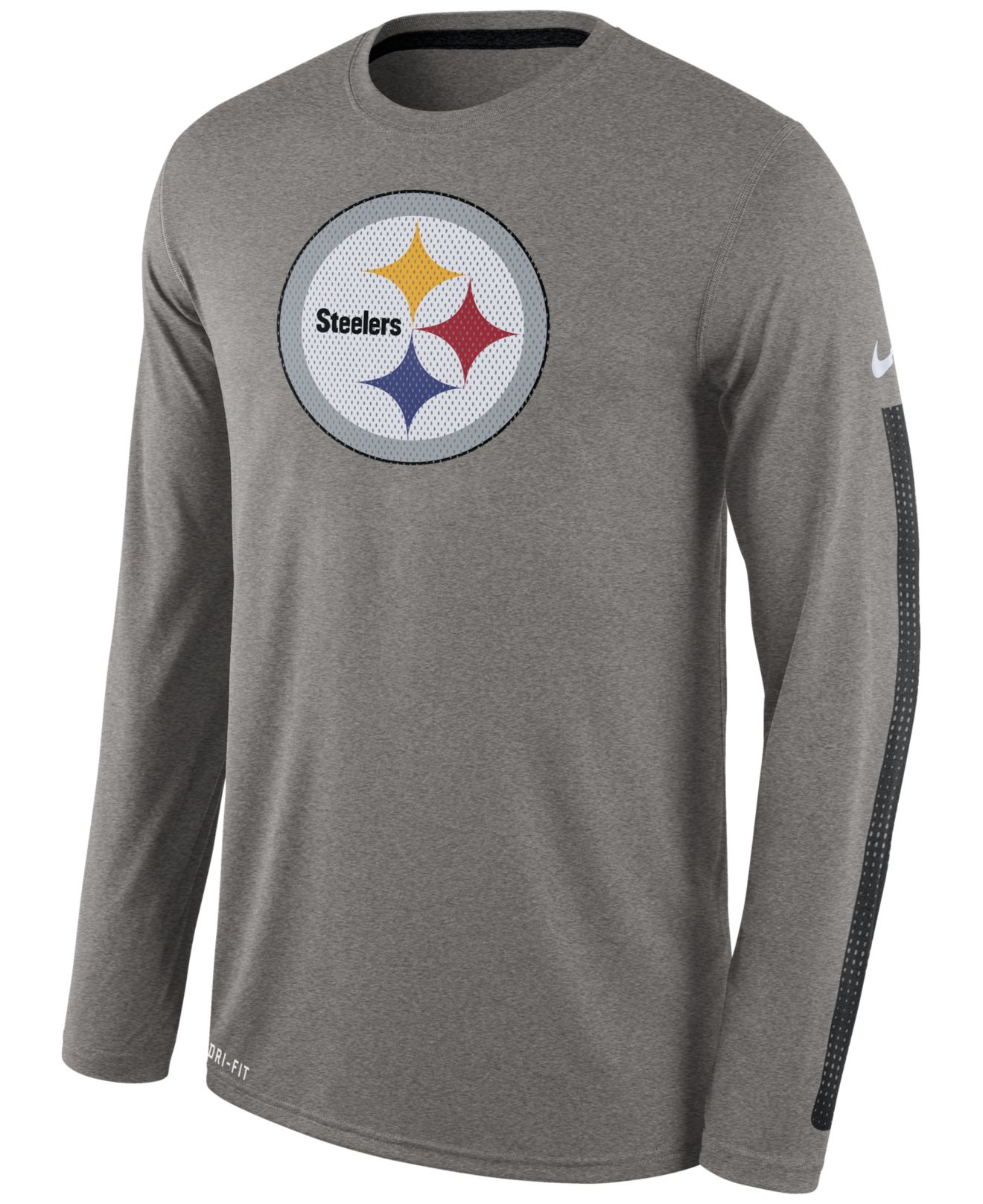 Lyst - Nike Men's Long-sleeve Pittsburgh Steelers Legend Logo T-shirt ...