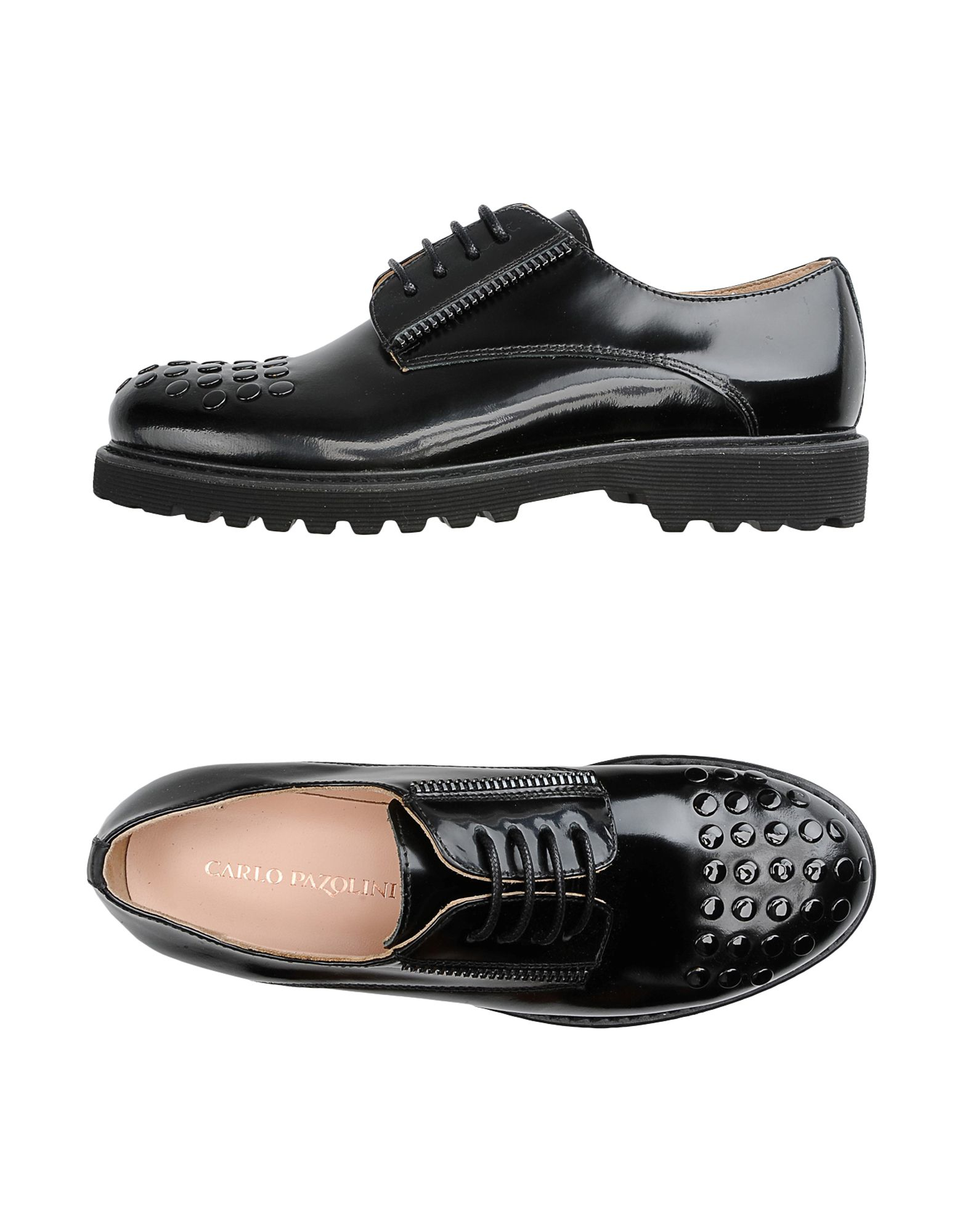 Lyst Carlo pazolini Laceup Shoes in Black Lyst Carlo pazolini Laceup Shoes in Black