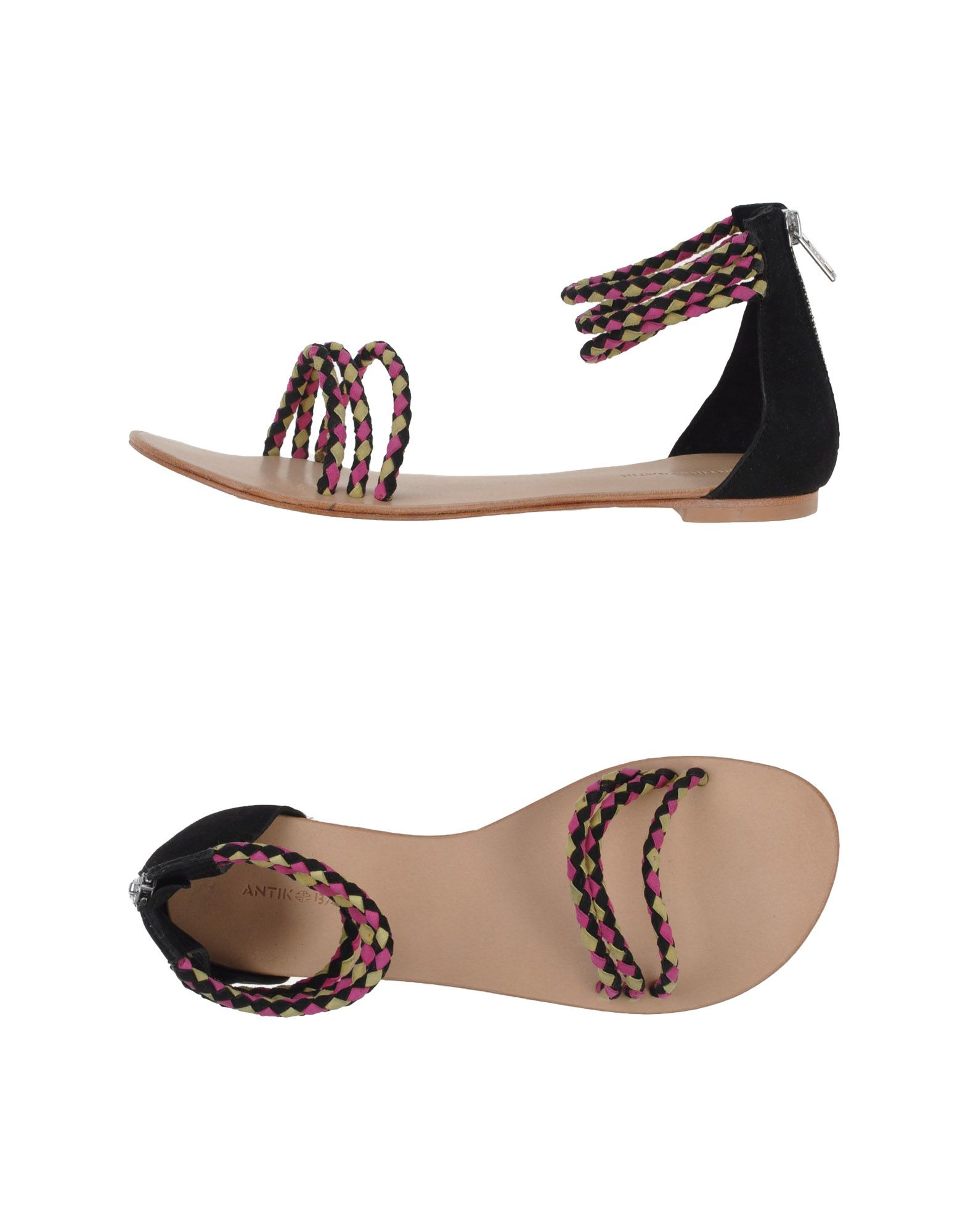 Antik batik  Sandals  in Black Lyst