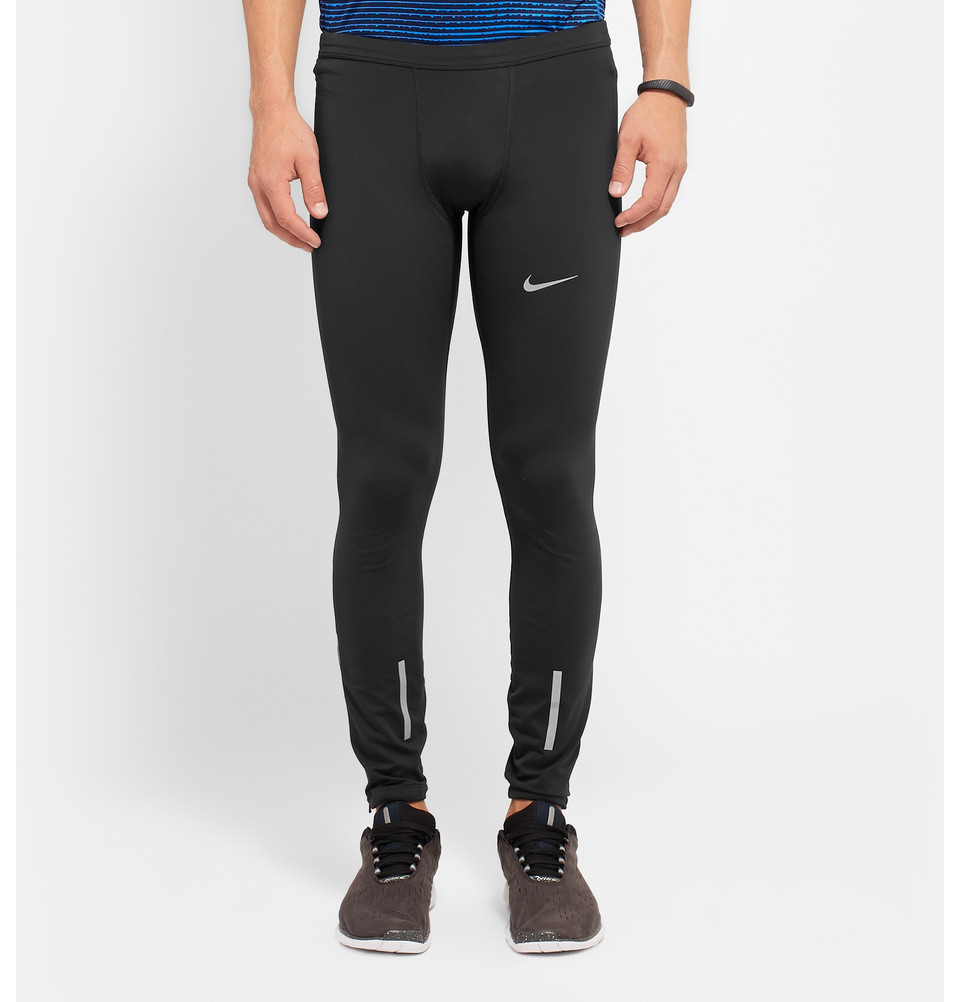 Lyst - Nike Speed Drifit Performance Running Tights in Black for Men