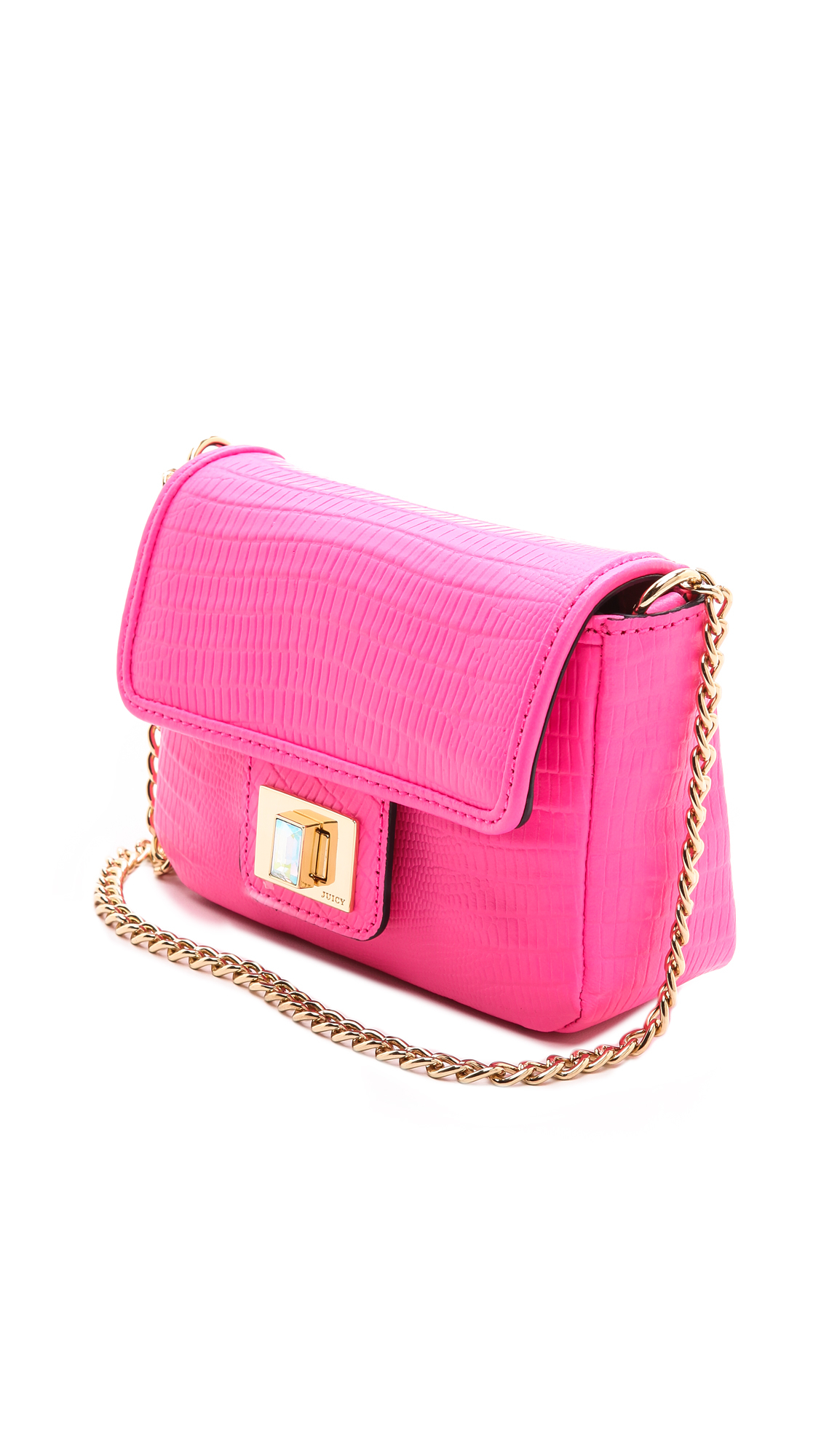 Juicy Couture Sierra Sorbet Mini G Bag White in Pink - Lyst