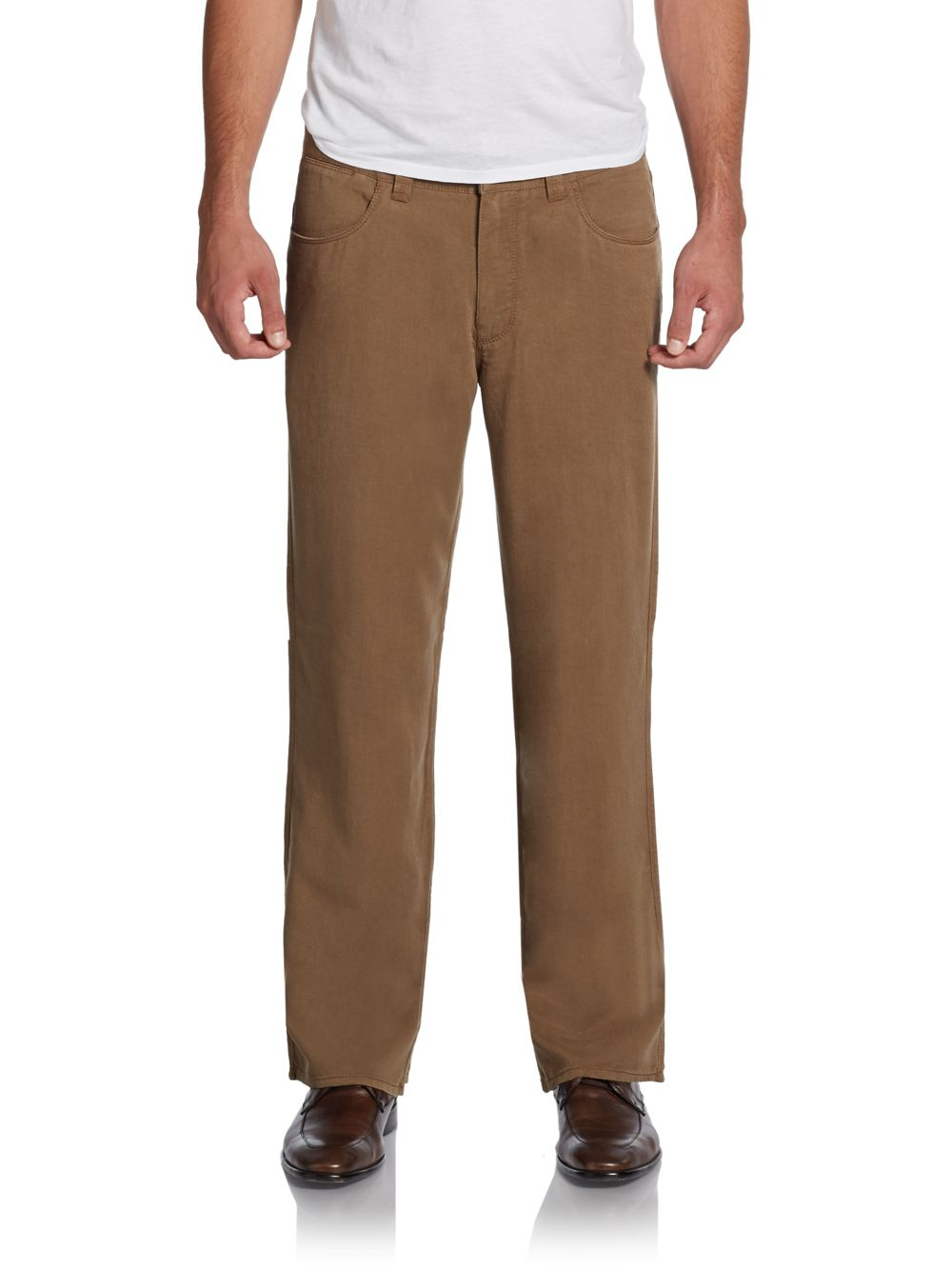 Tommy Bahama Bali Five-Pocket Pants in Brown for Men | Lyst
