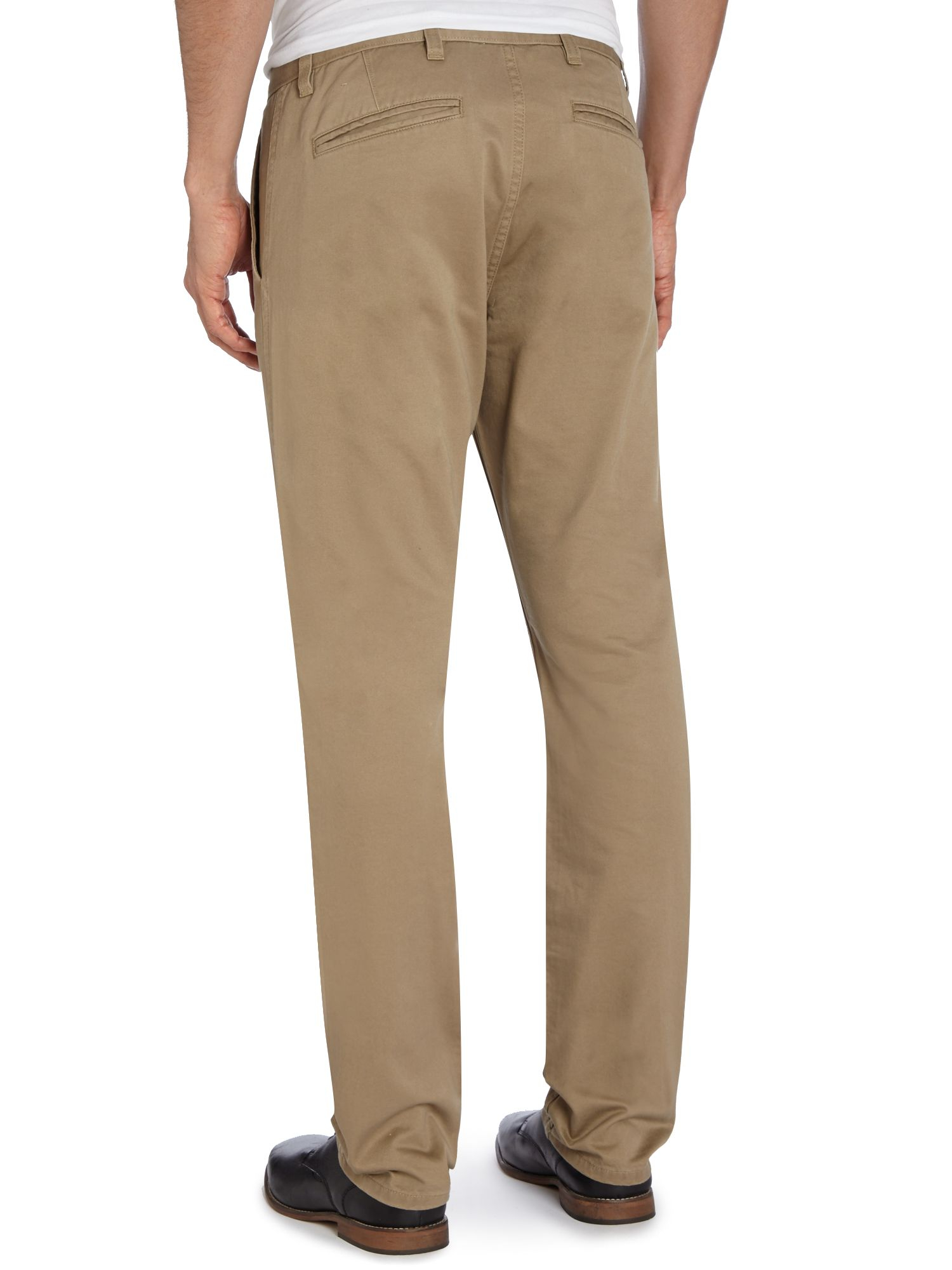 Dockers Alpha Khaki Slim Chino in Brown for Men (Taupe) | Lyst
