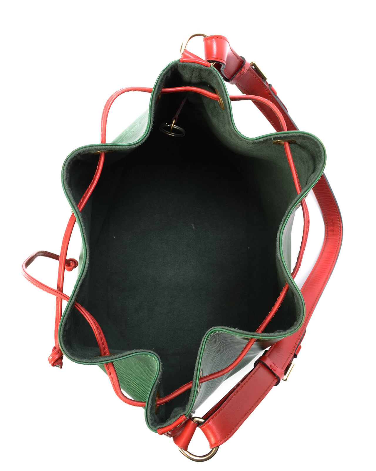 Louis Vuitton Two-Tone Petit Noe Handbag in Green - Lyst