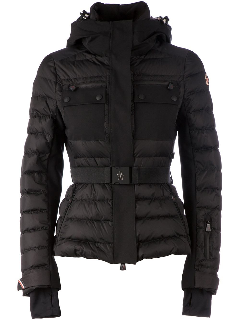 moncler black and white ski jacket moncler black and white ski jacket