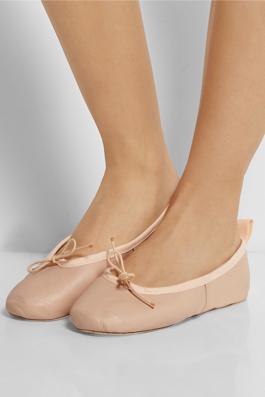 Lyst - Ballet beautiful Leather Ballet Flats in Pink