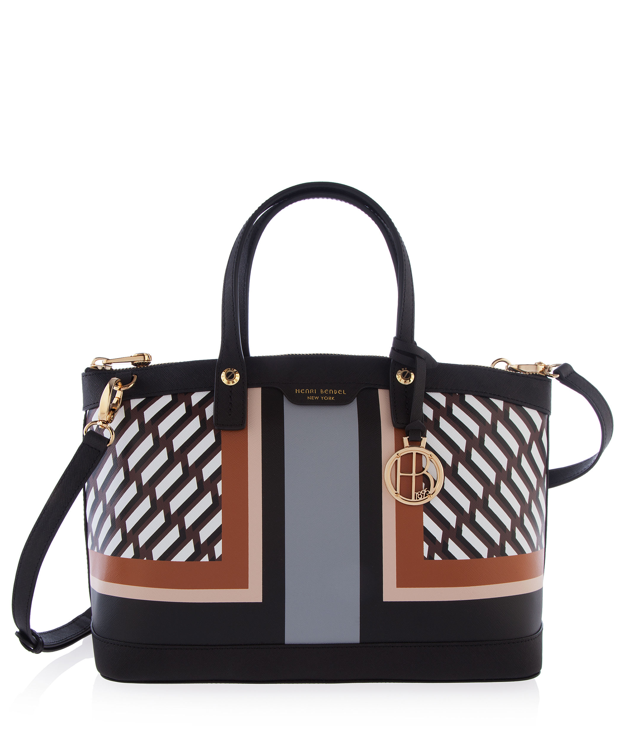 Lyst - Henri bendel West 57Th Sport Graphic Satchel