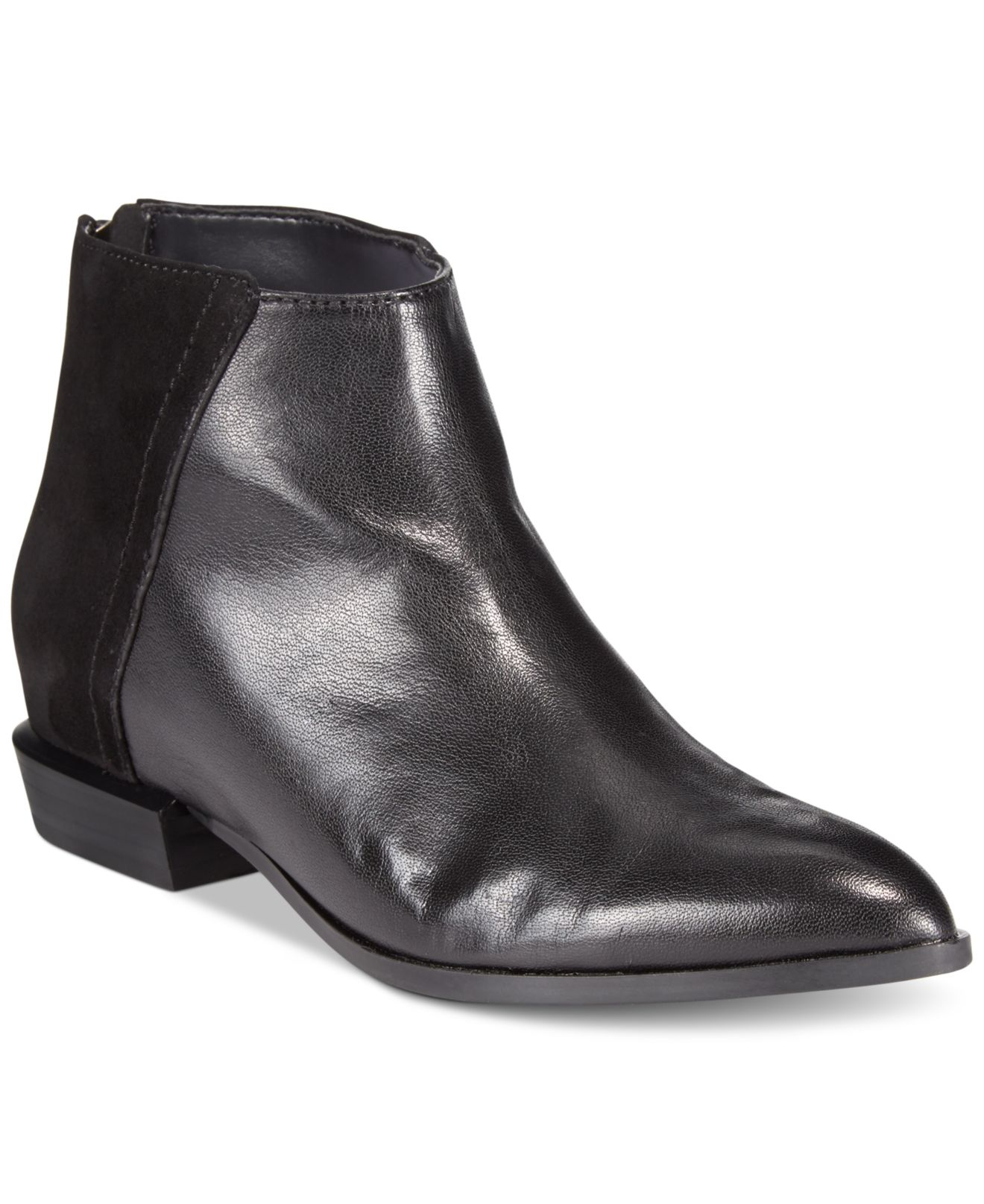 Nine west Druley Booties in Black | Lyst