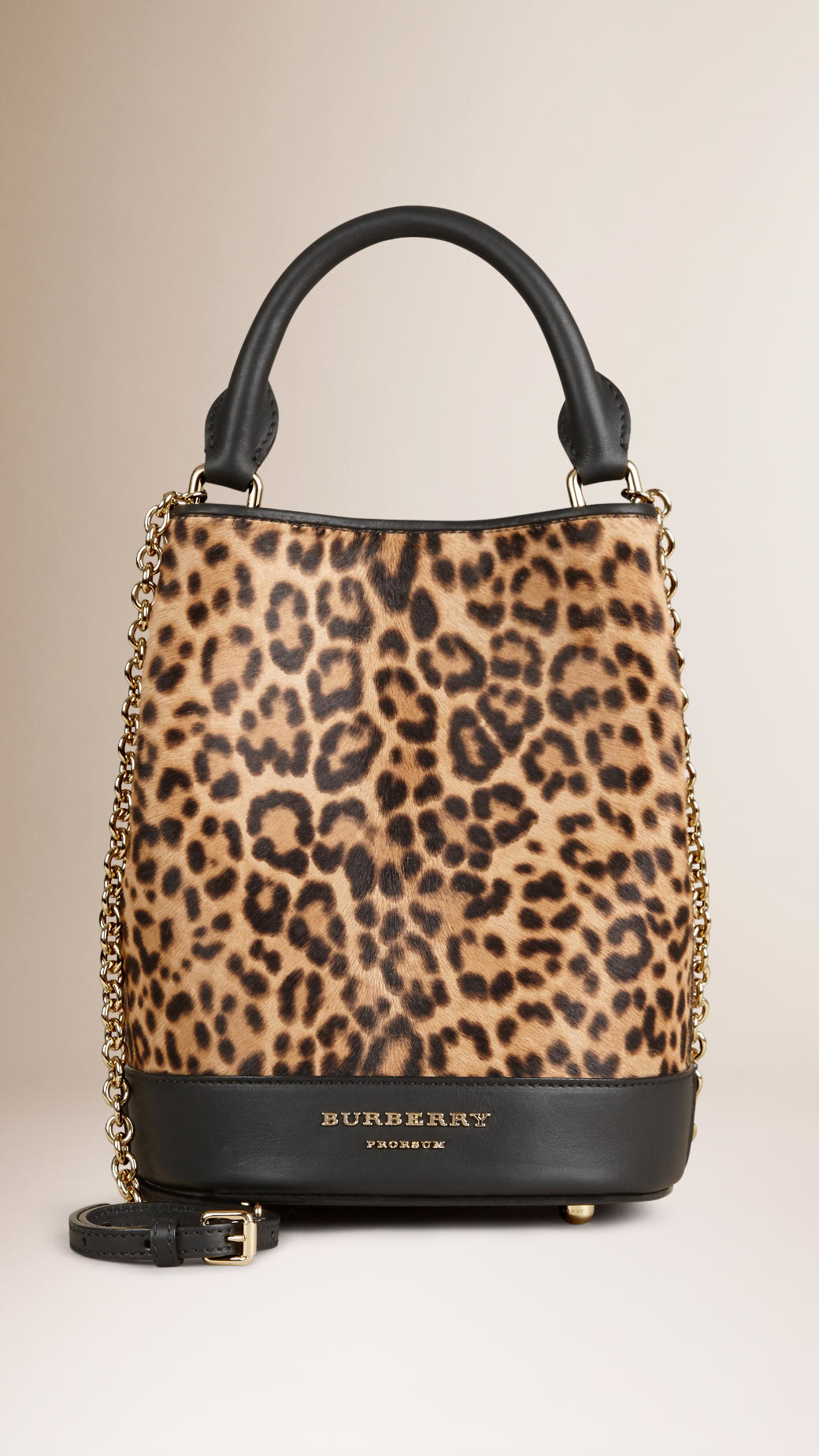 leopard burberry bag