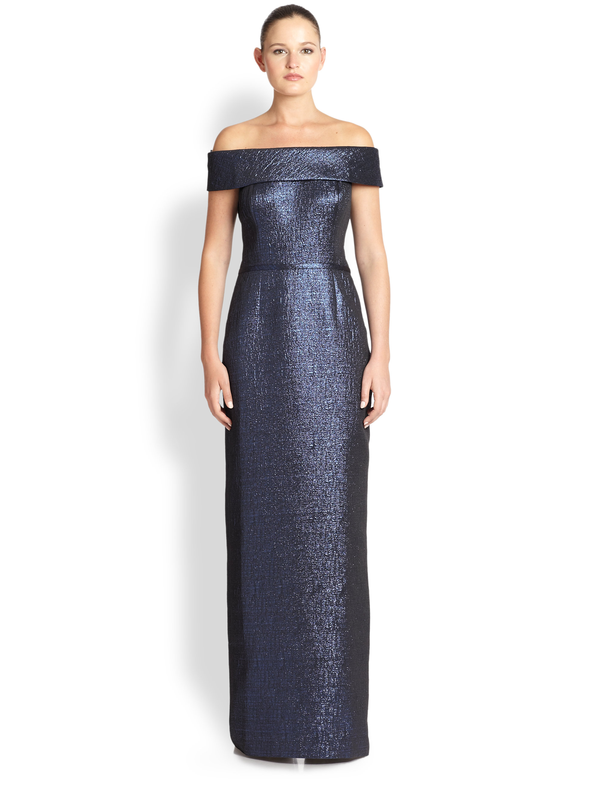teri jon blue gown