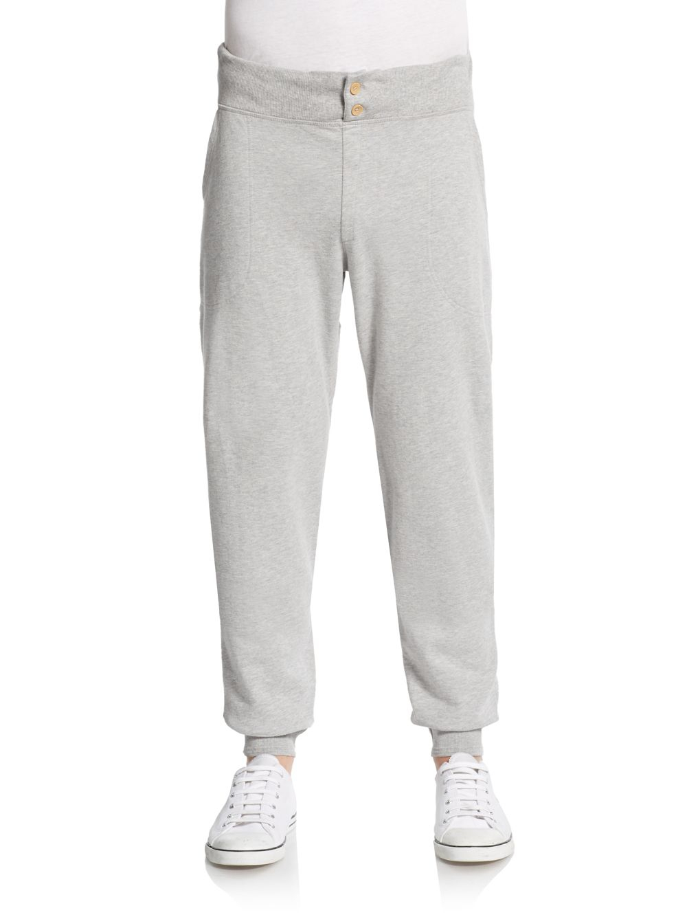 Lyst - Gant Lazy Cotton Sweatpants in Gray for Men