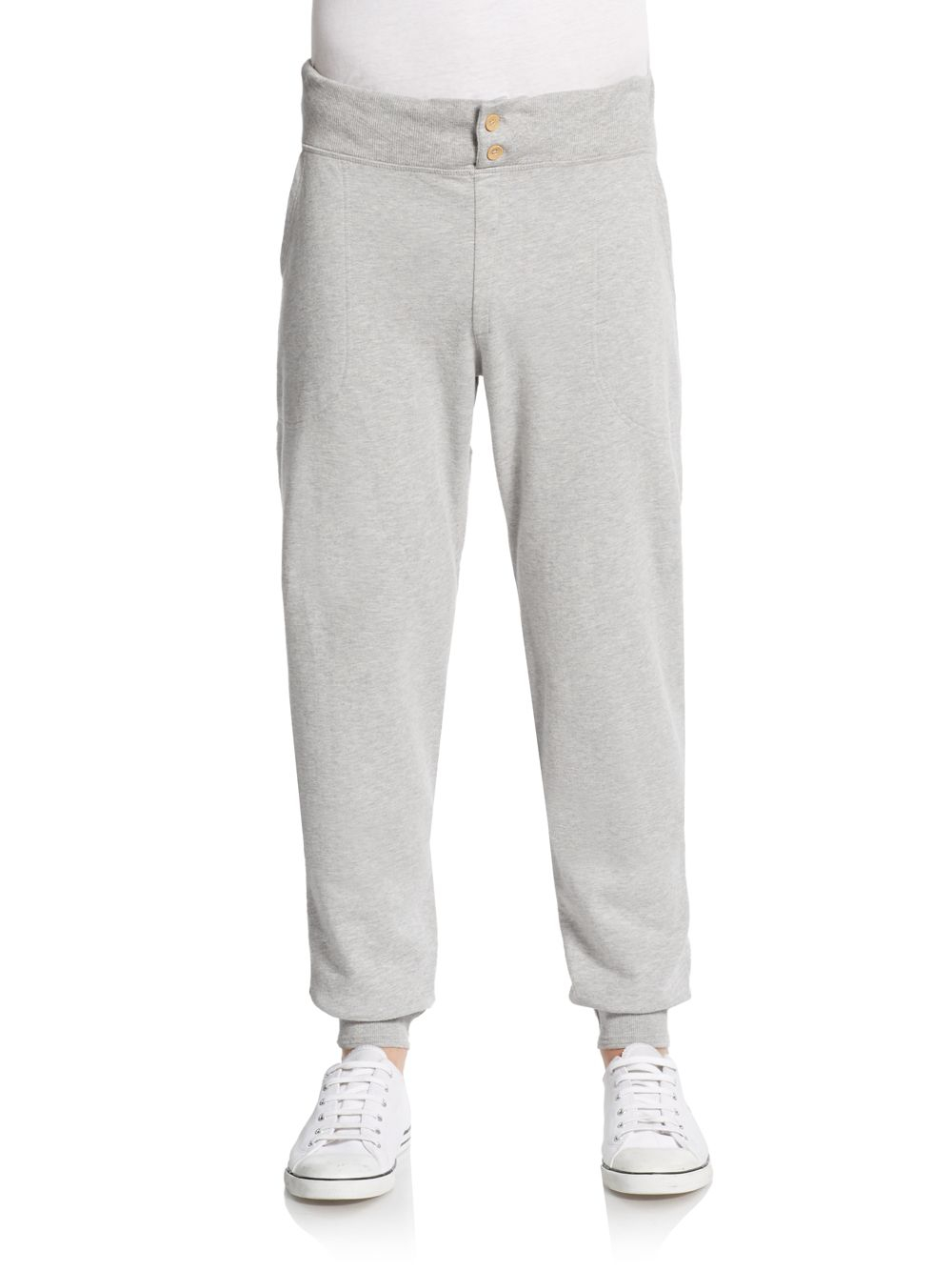 plain cotton sweatpants