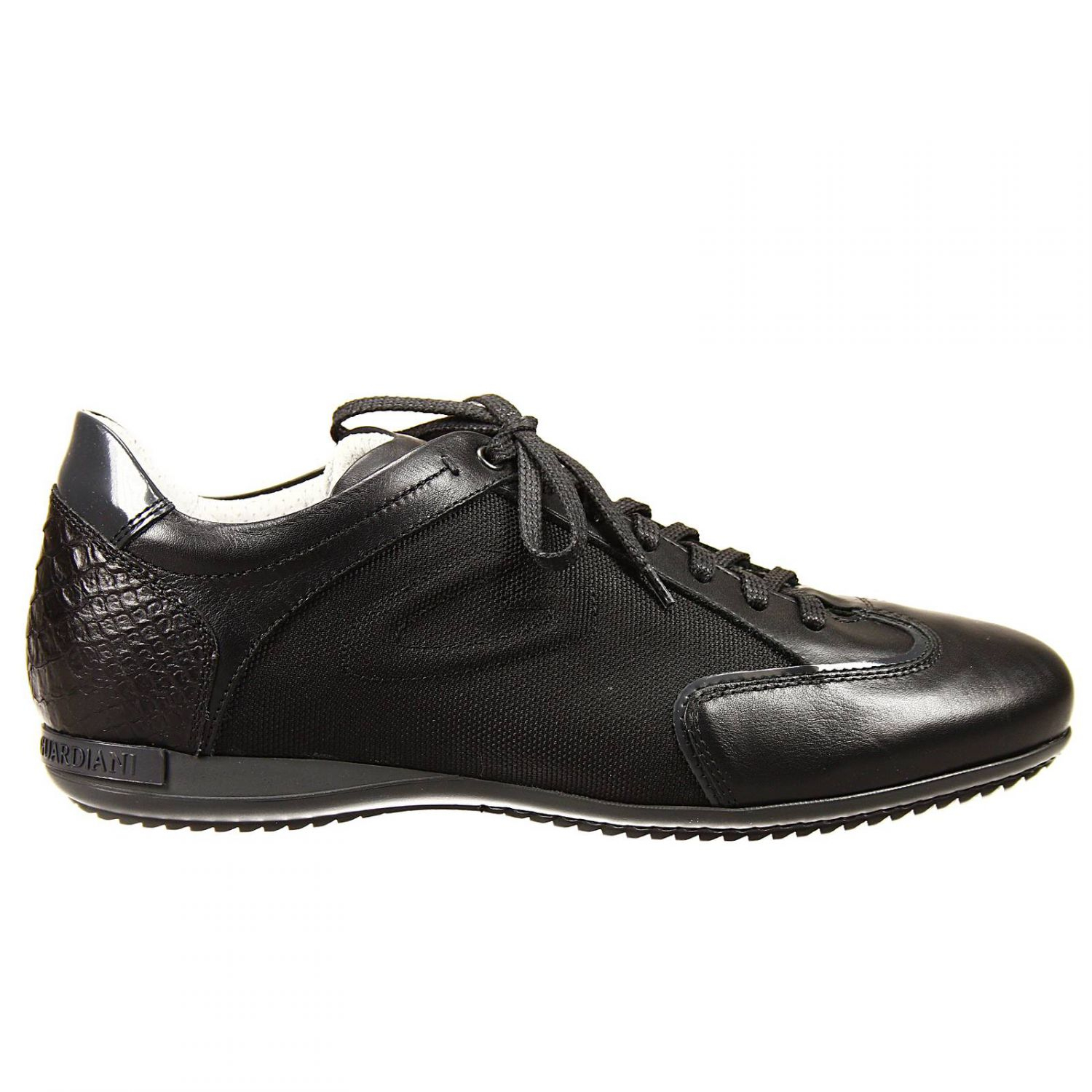Alberto guardiani Lace Up Shoes Adler Sneaker Leather in 