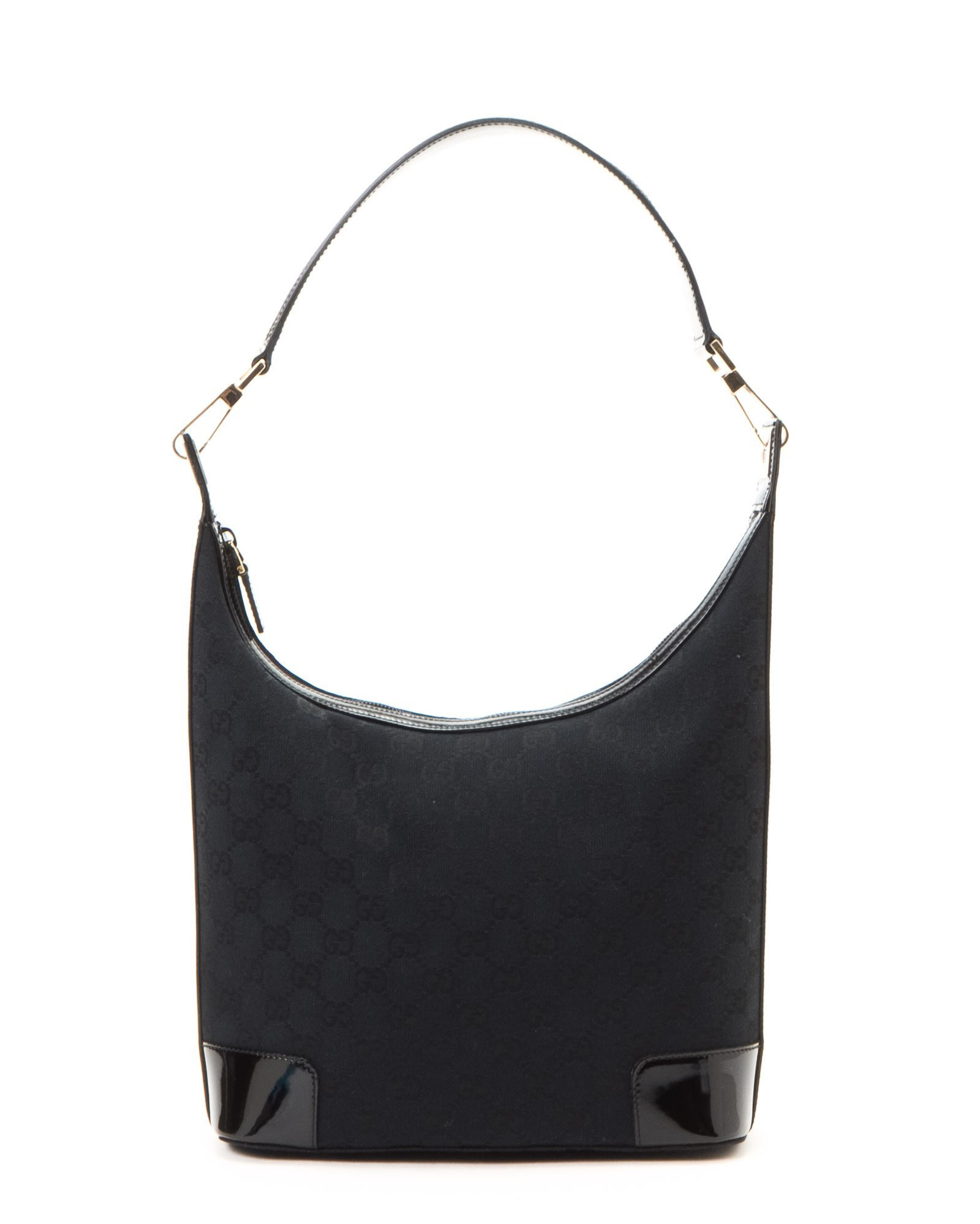 Gucci Black Shoulder Bag - Vintage in Black | Lyst