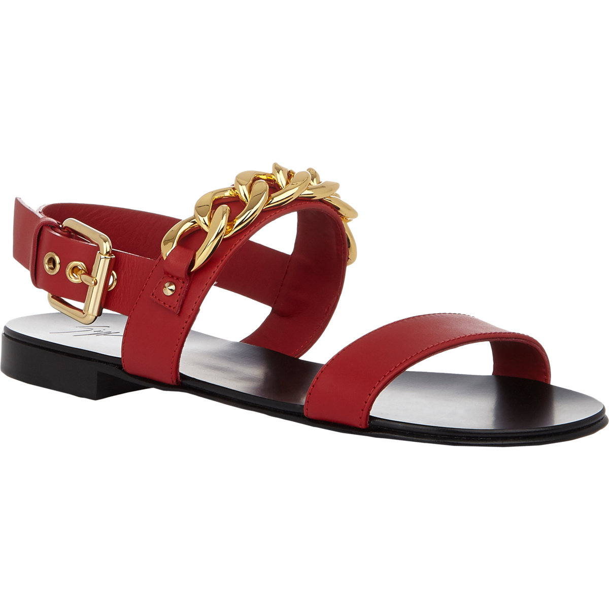 giuseppe zanotti chain sandals