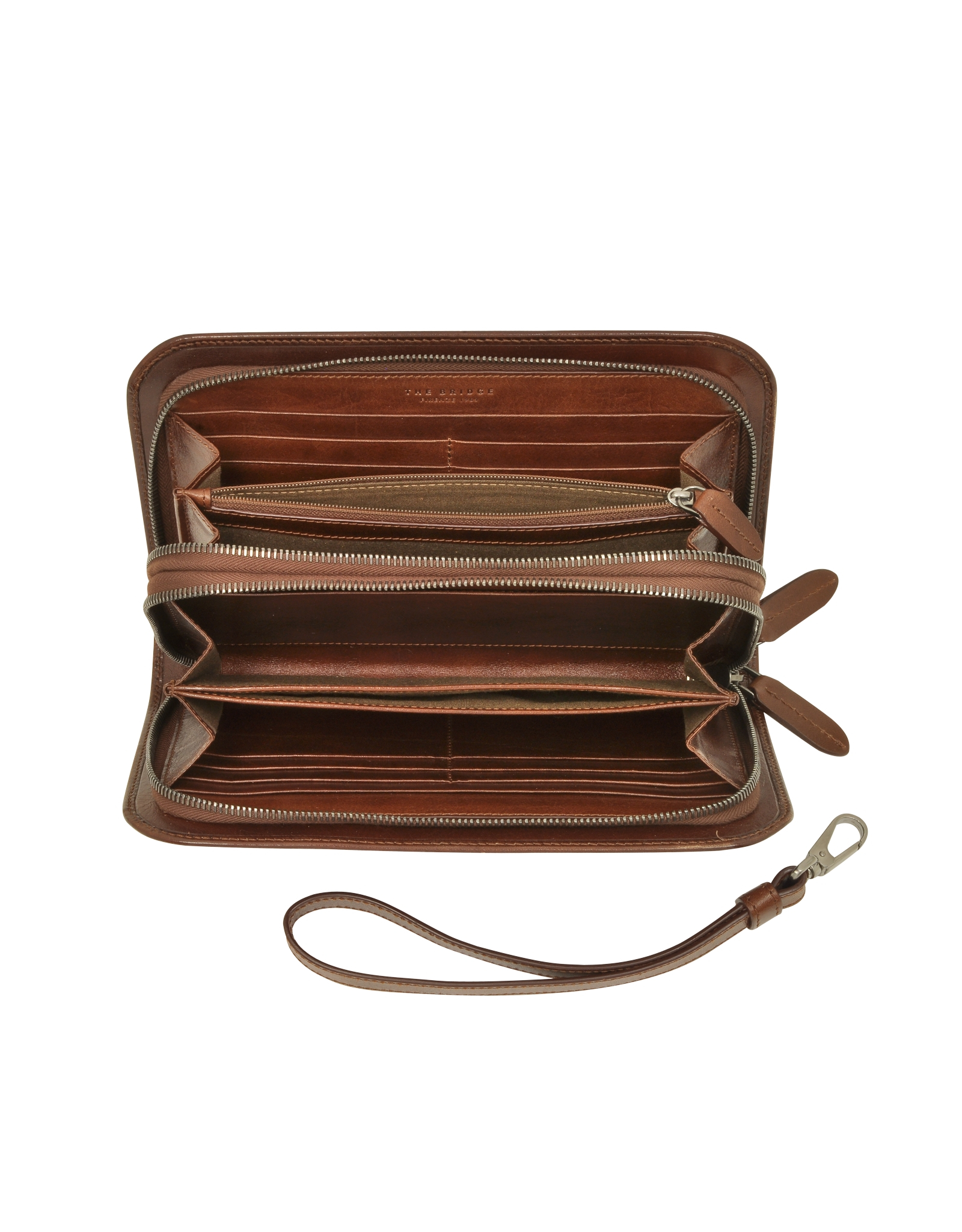Lyst - The Bridge Jade Brown Leather Men&#39;s Wallet/clutch in Brown for Men