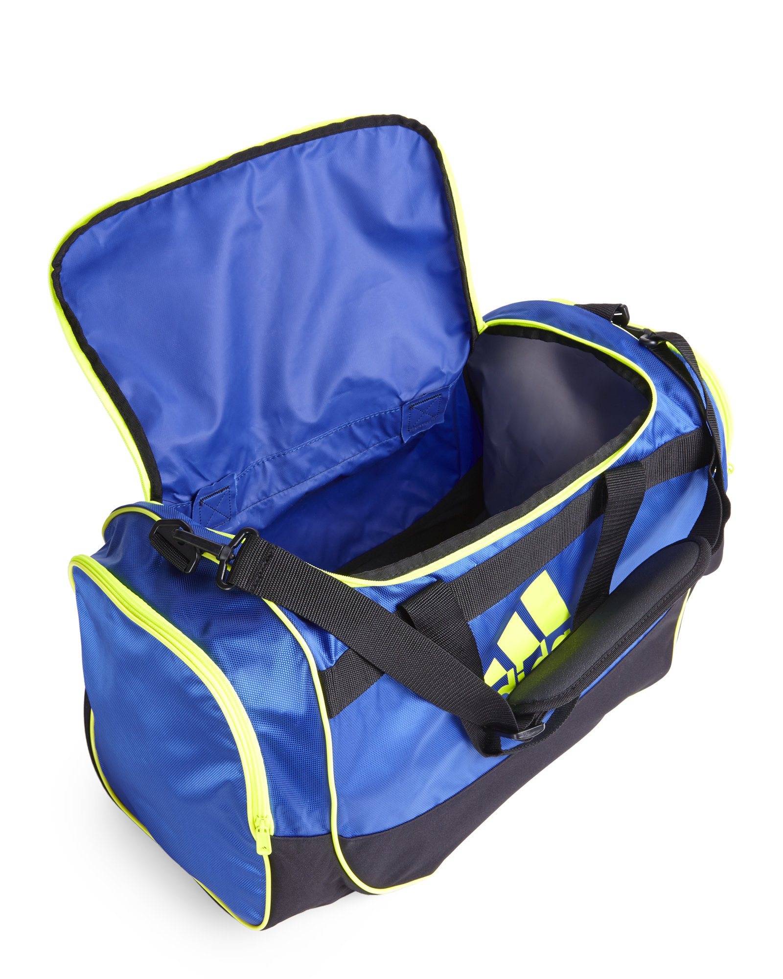 Adidas originals Blue & Black Defense Medium Duffel Bag in Blue for Men | Lyst
