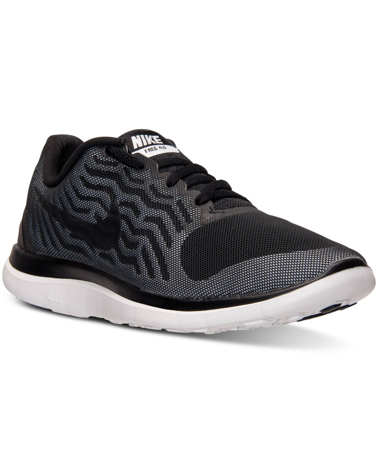 Nike Women's Free 4.0 V5 Running Sneakers From Finish Line in Black | Lyst