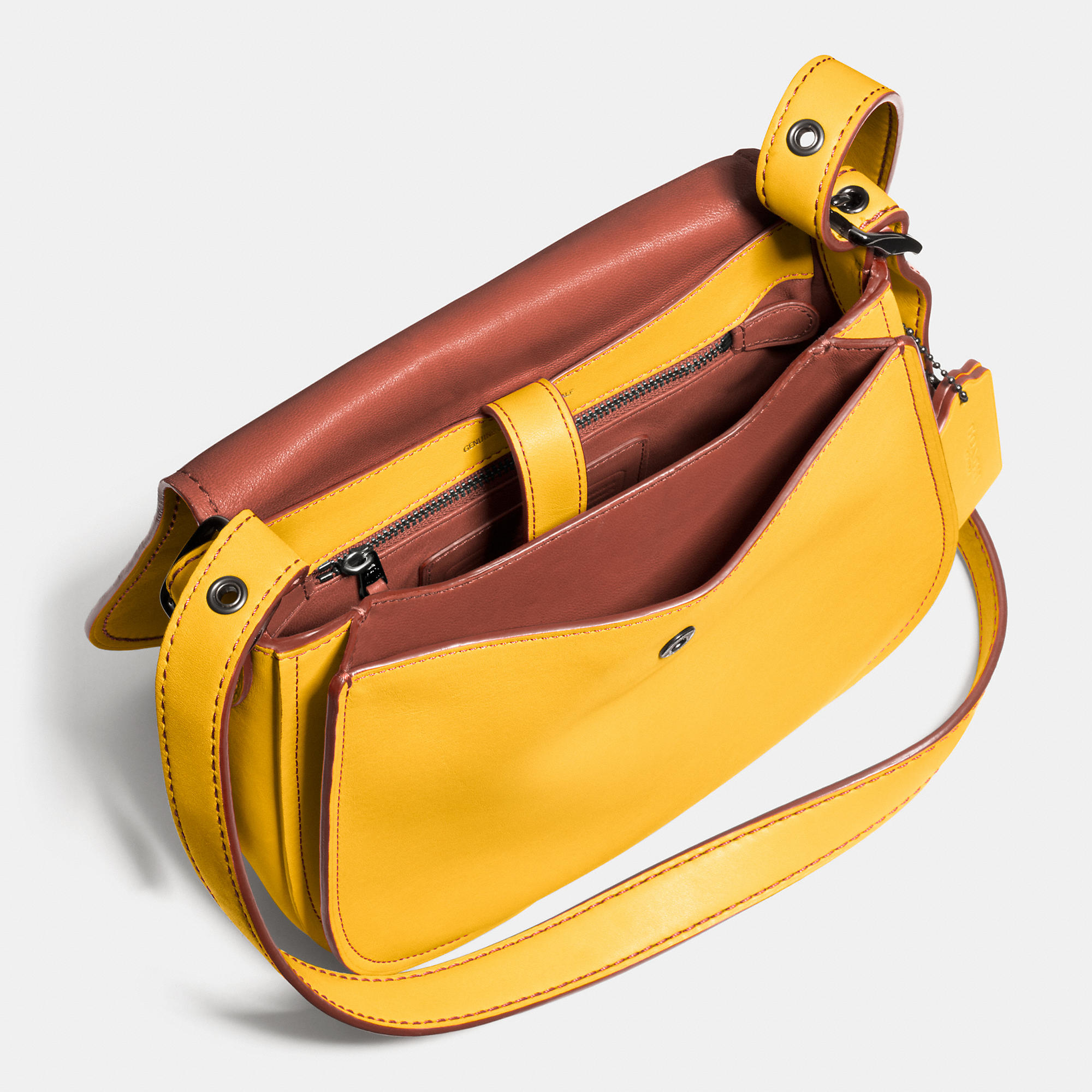 coach wallets saddle