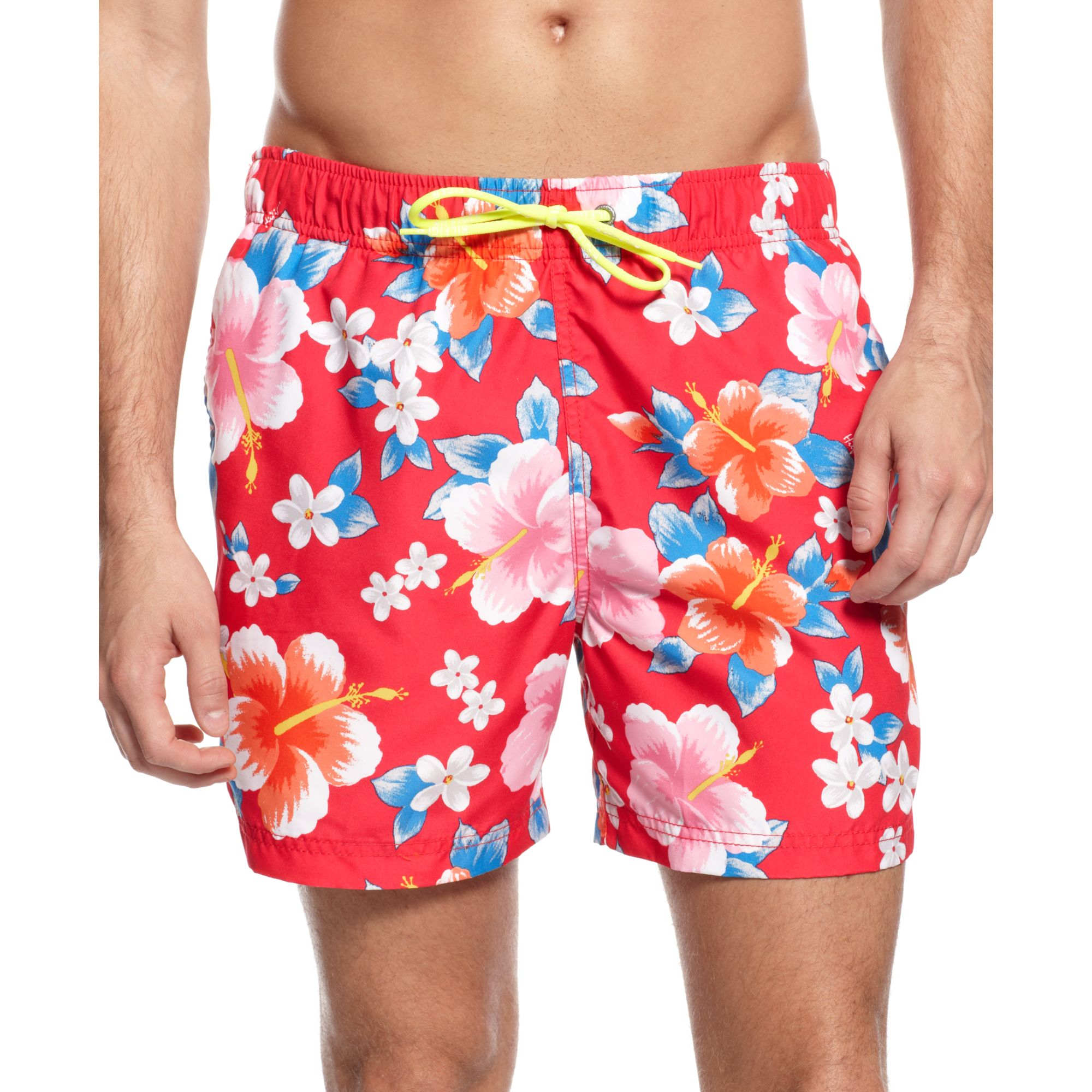 Image result for flower printed swim shorts