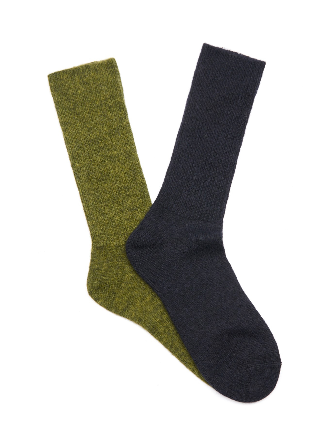 Lyst - Raey Set Of Two Pairs Of Socks in Green for Men