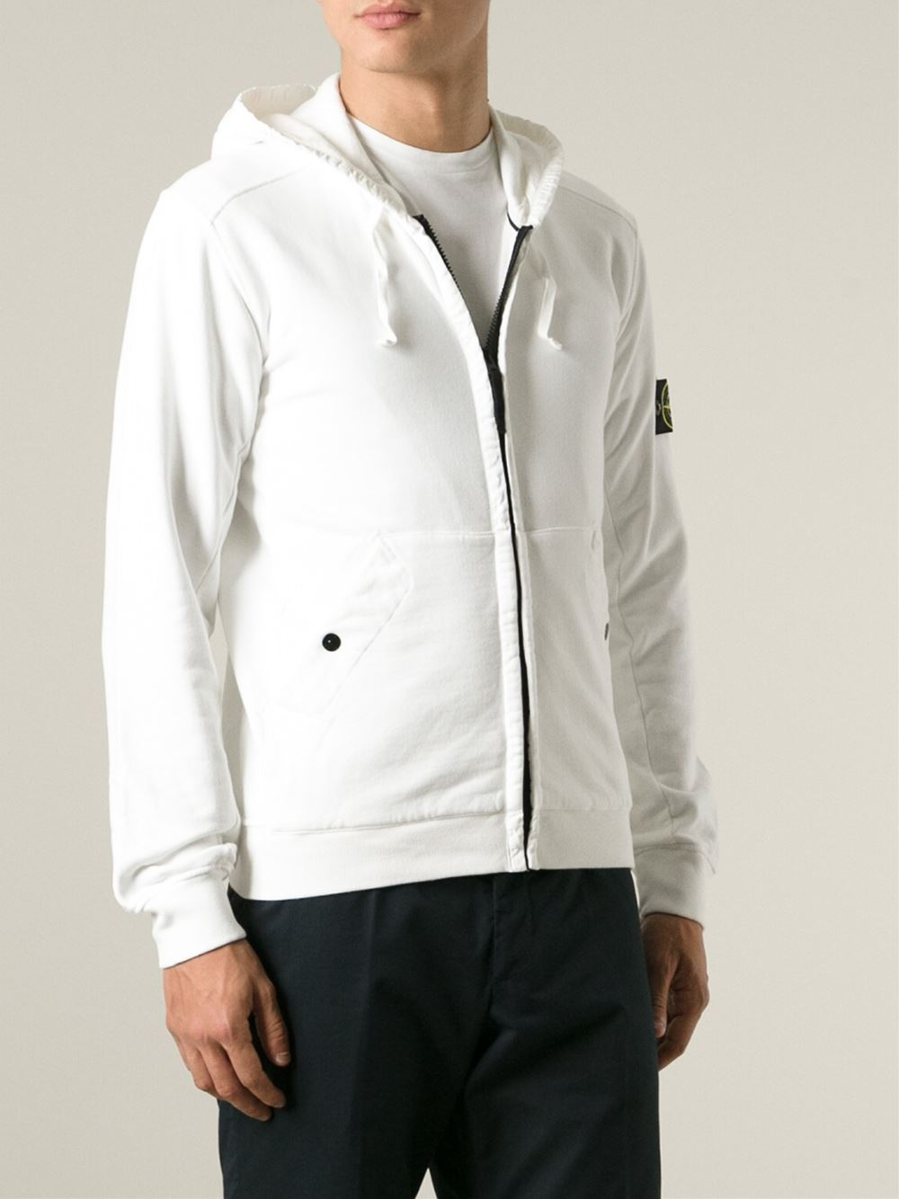 mens stone island hoodie