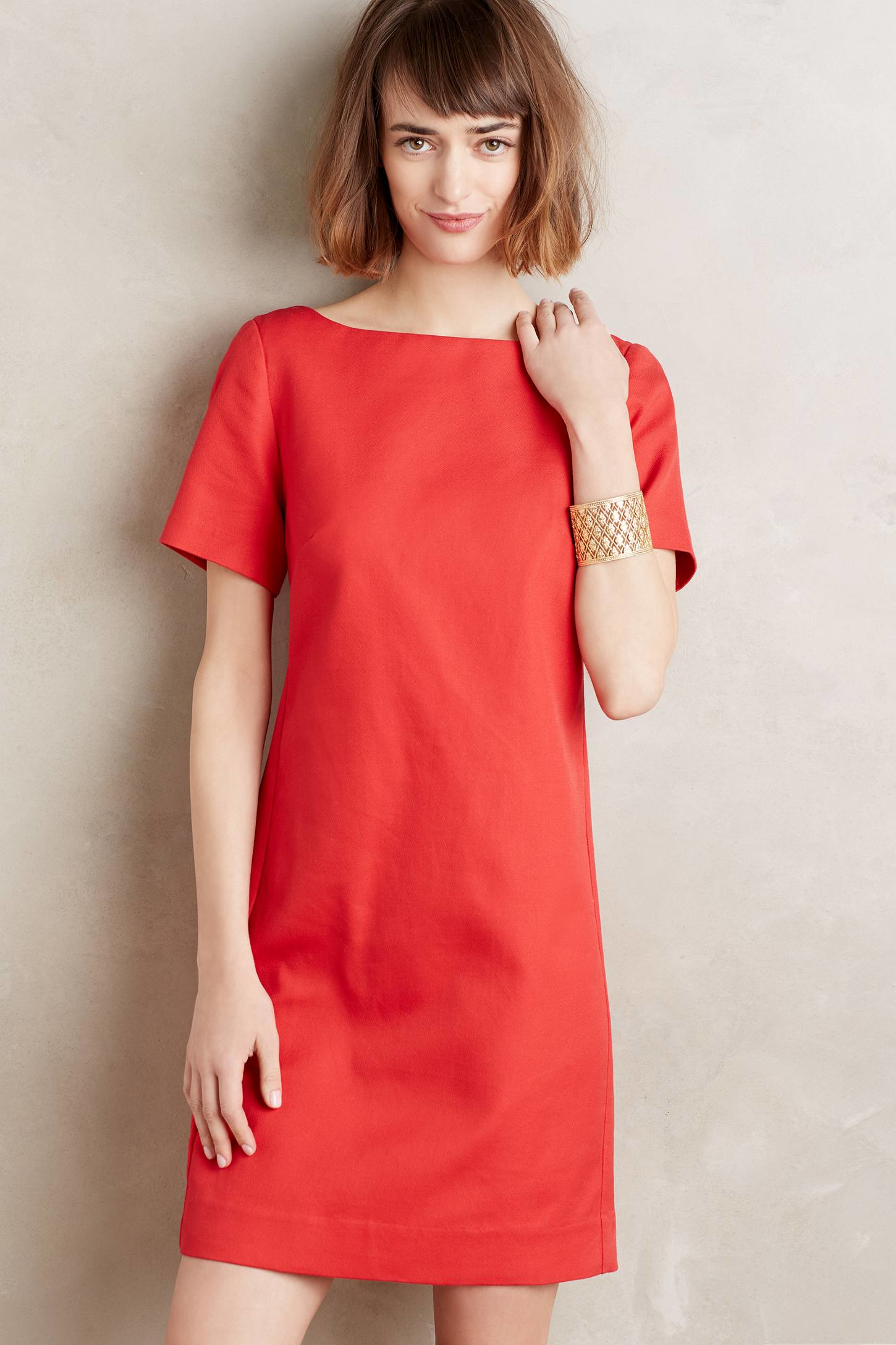 Bow Back Shift Dress