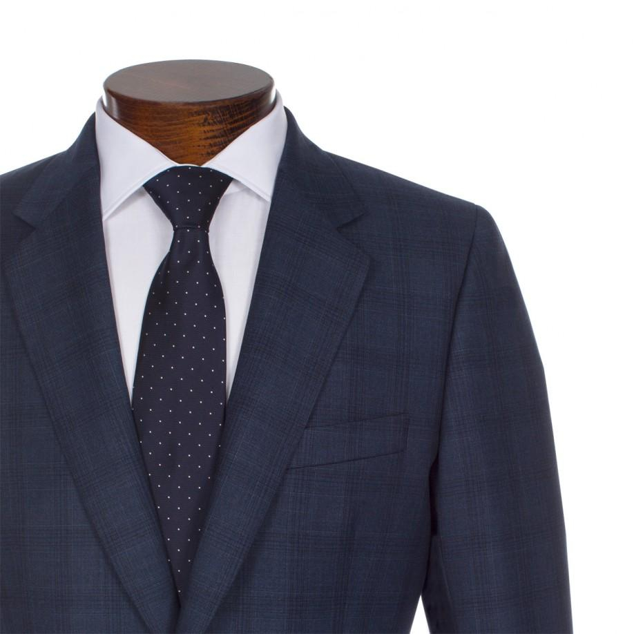 Paul smith Navy Prince Of Wales Check Wool Suit in Blue for Men (navy ...