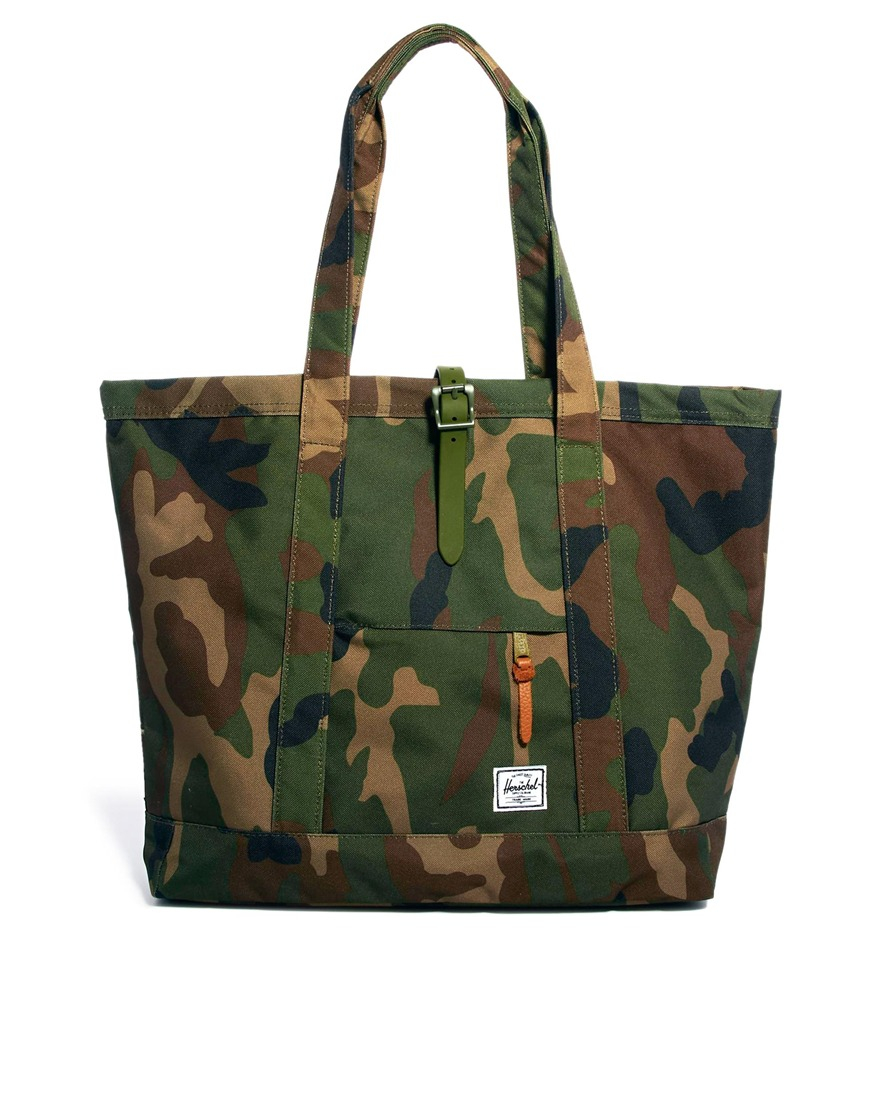 Lyst - Herschel Supply Co. Market Xl Tote Bag in Green for Men