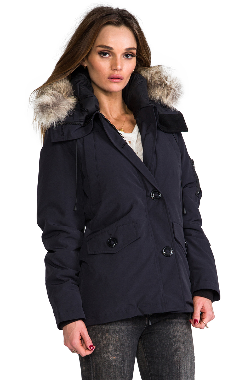 Lyst - Canada Goose Montebello Parka In Blue