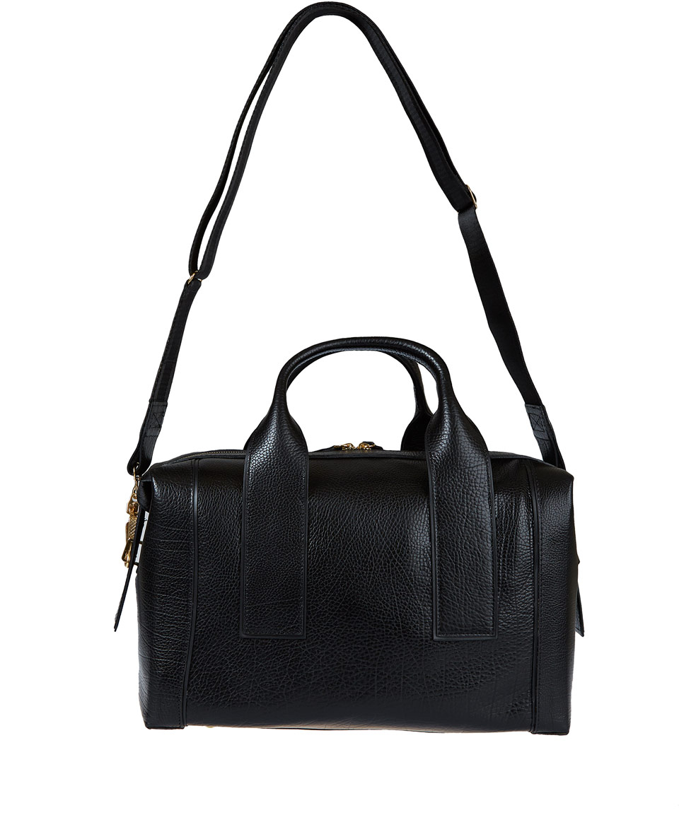 Lyst - Pierre hardy Black Leather Bowling Bag in Black