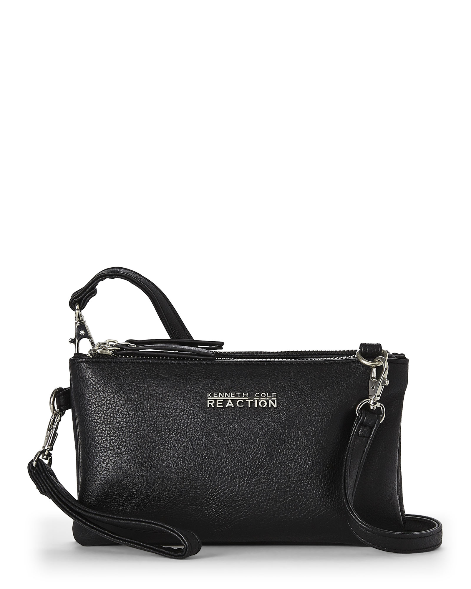 Lyst Cole Reaction Black Double Trouble Crossbody in Black