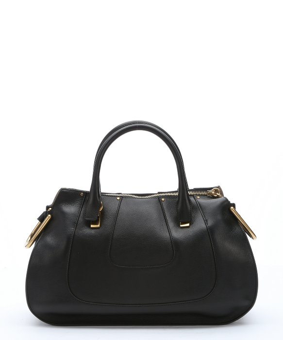 Chlo Black Leather \u0026#39;hayley\u0026#39; Large Convertible Tote in Black | Lyst  