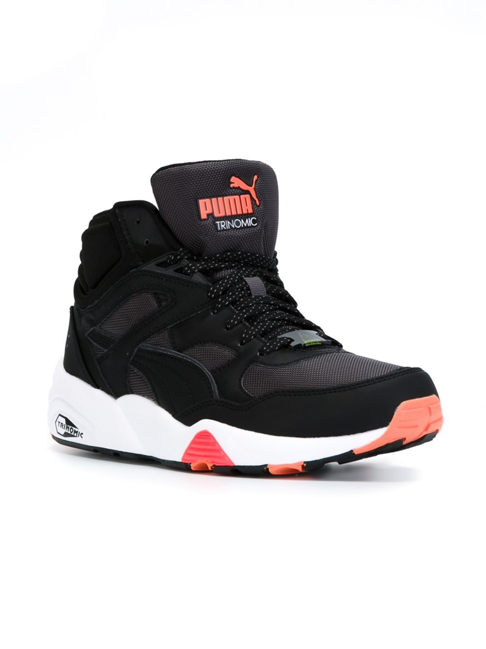 PUMA 'trinomic' Hi-top Sneakers in Black for Men - Lyst