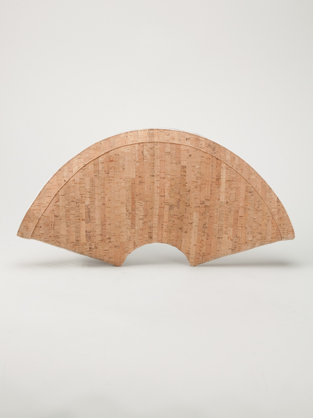 Holly fulton Cork Clutch in Natural Lyst