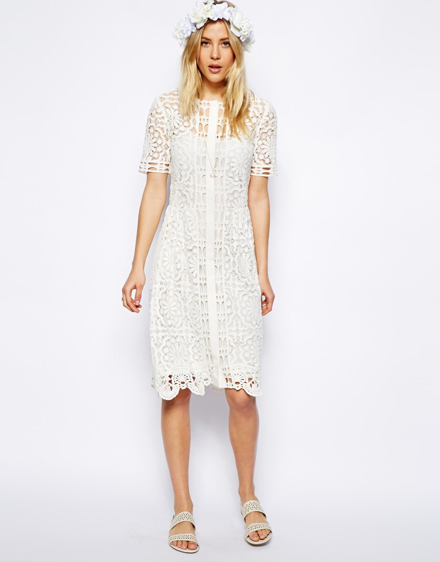 asos white dresses sale