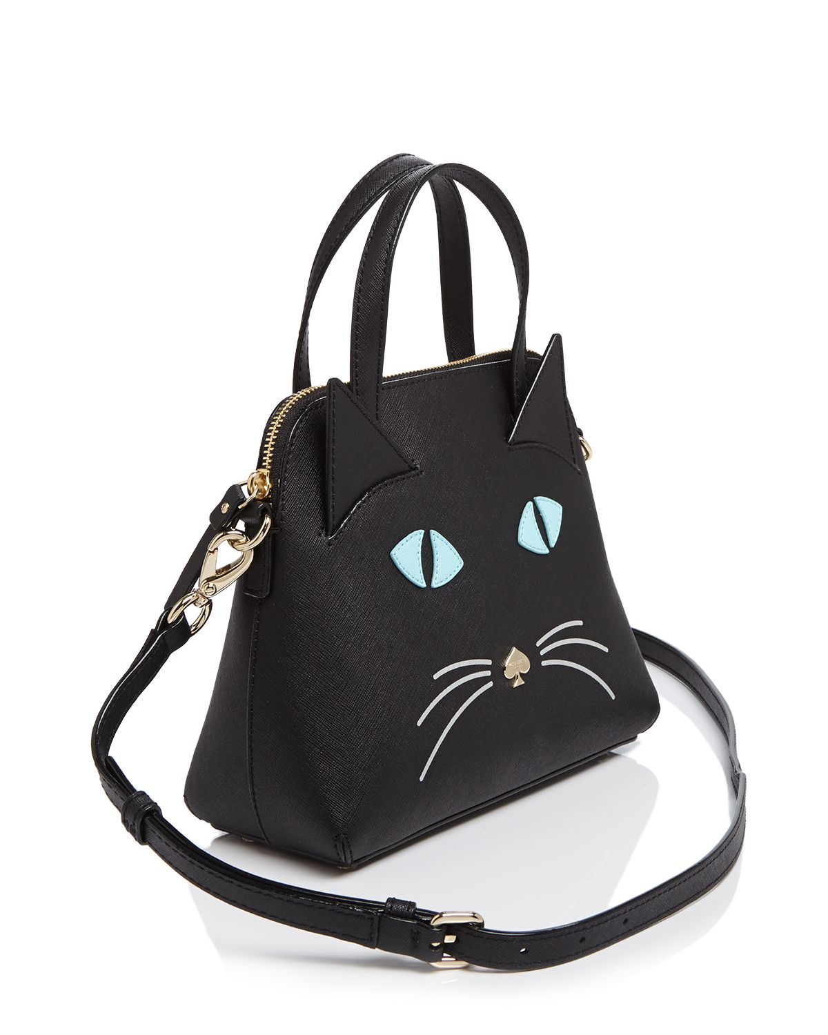 Lyst Kate Spade New York Cats Meow Small Maise Satchel In Black