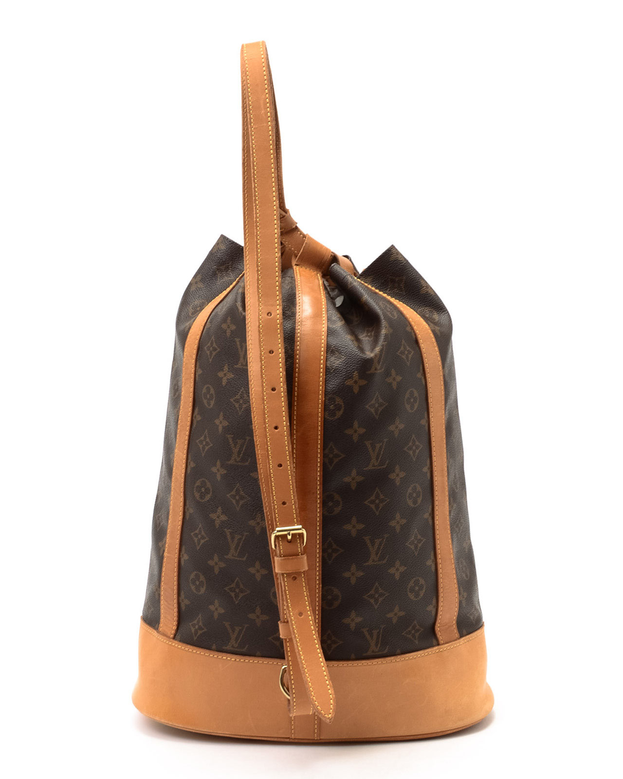 Lyst - Louis Vuitton Monogram Randonnee Gm Backpack in Brown