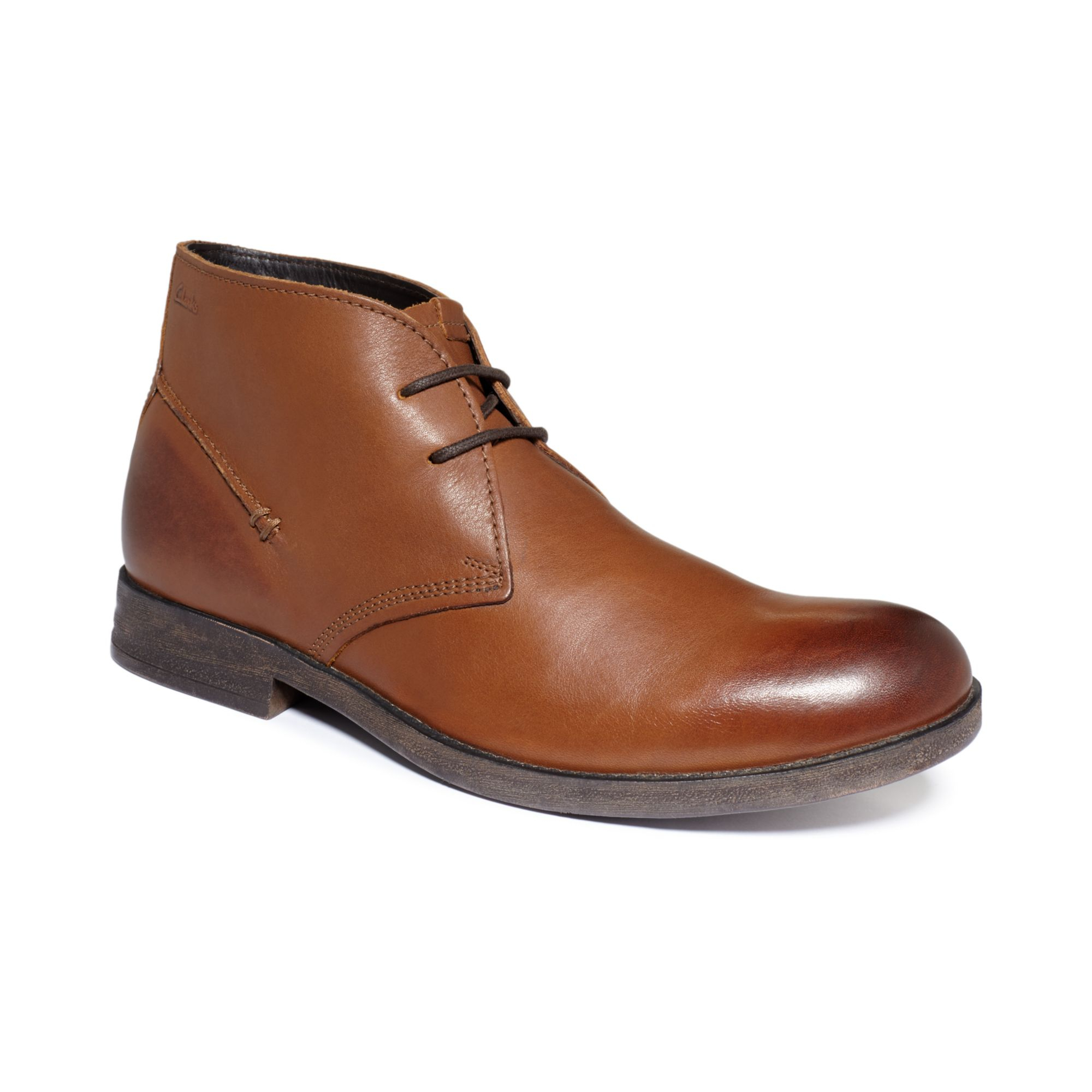 Lyst - Clarks Goby Hi Chukka Boots in Brown for Men