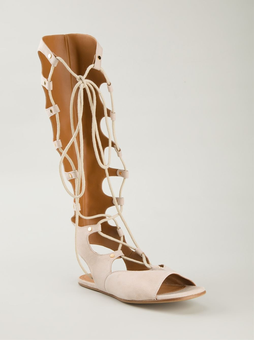 chloe gladiator sandals