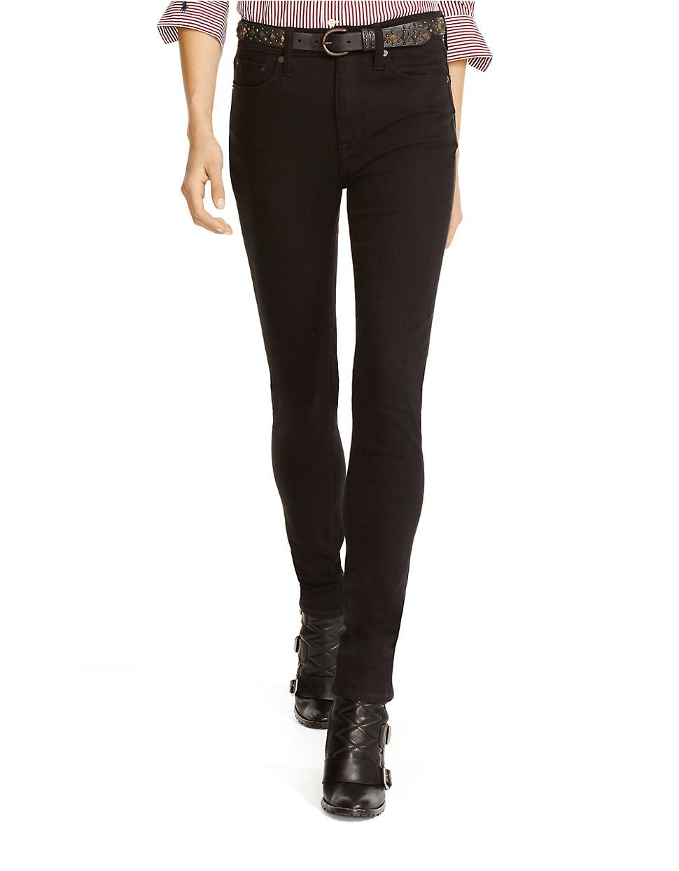 ralph lauren high rise jeans