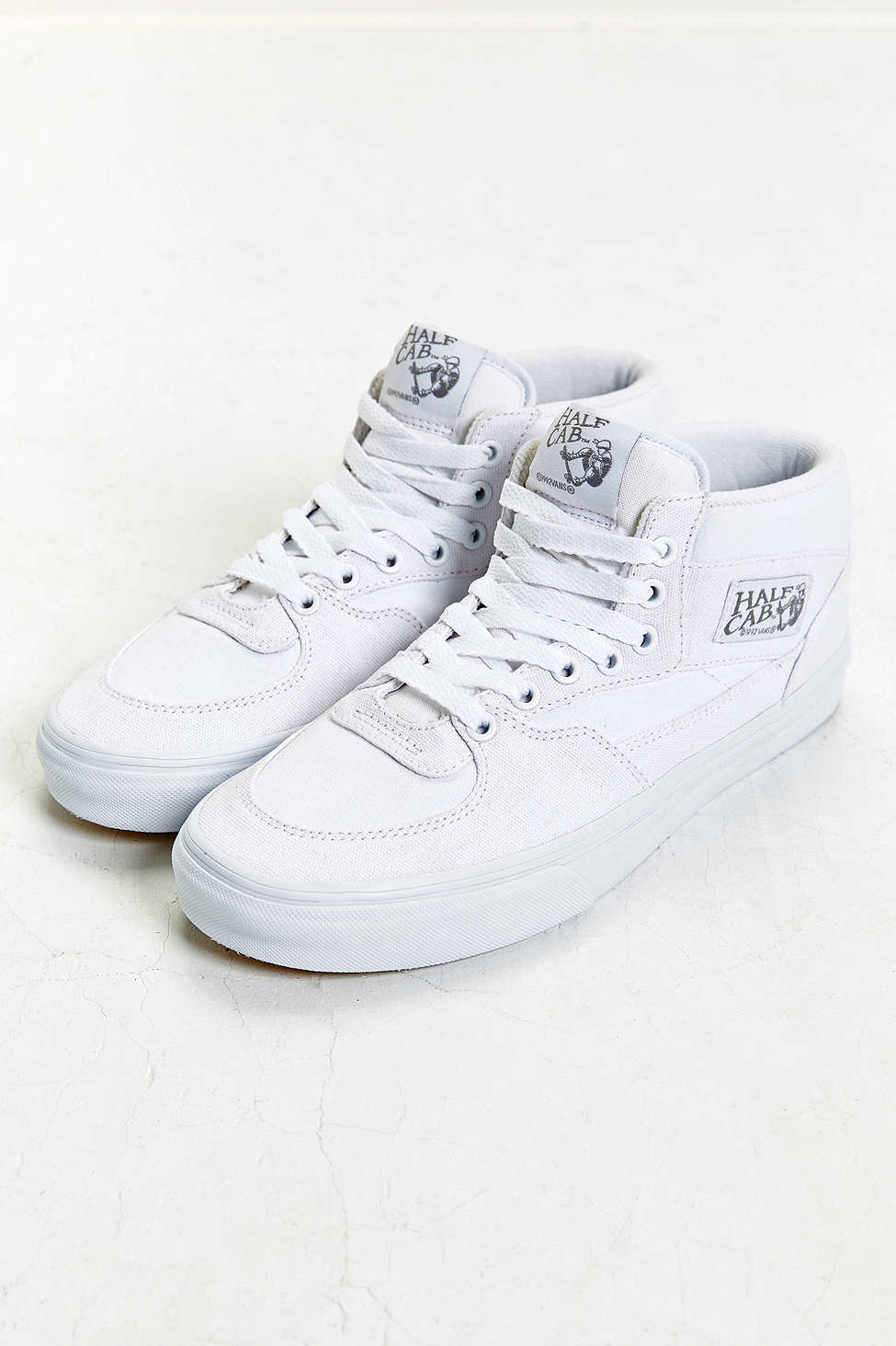 vans half cab white leather vans half cab white leather
