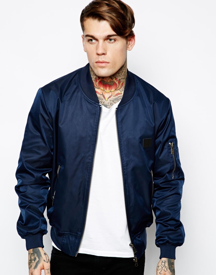 ELEVEN PARIS Bomber Jacket in Blue for Men - Lyst