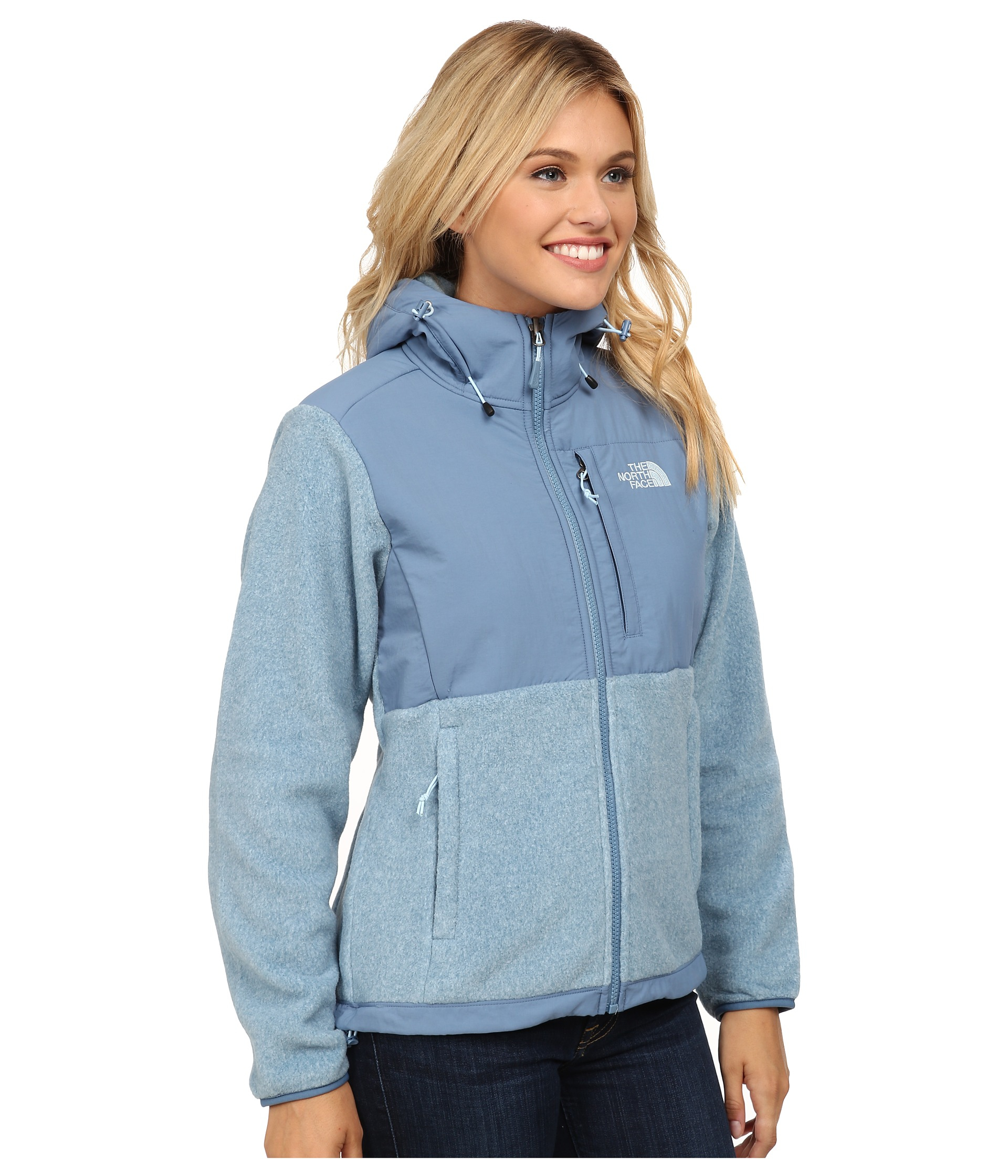 north face blue sweater