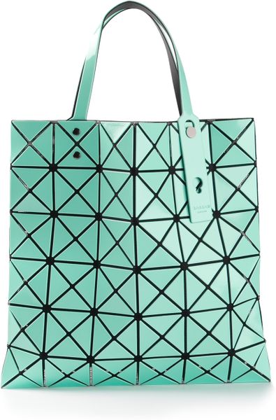 Bao Bao Issey Miyake Geometric Panel Tote Bag in Blue | Lyst
